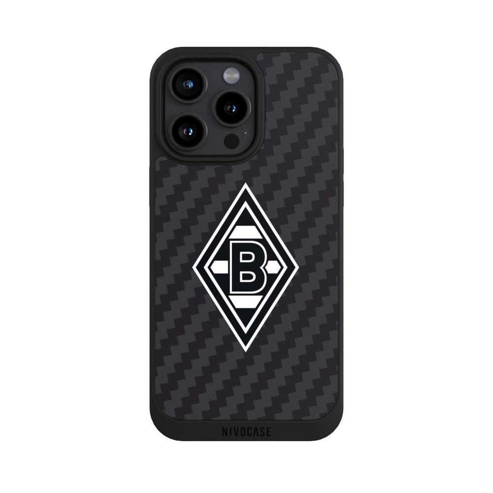 Handyhülle Gladbach Borussia Mönchengladbach Carbon Borussia Raute Carbon
