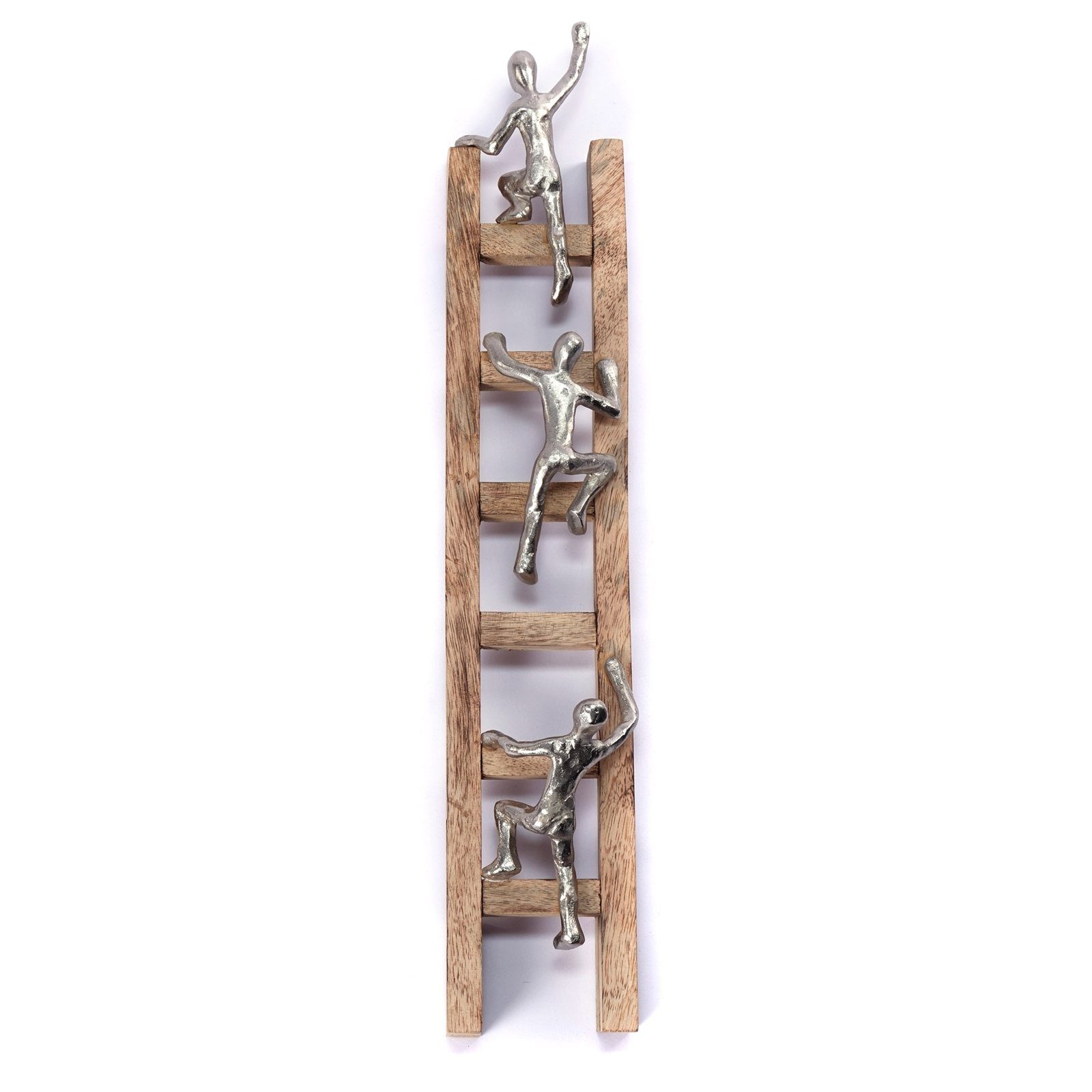 CREEDWOOD Wanddekoobjekt WAND SKULPTUR "CLIMB", Mangoholz, günstig online kaufen