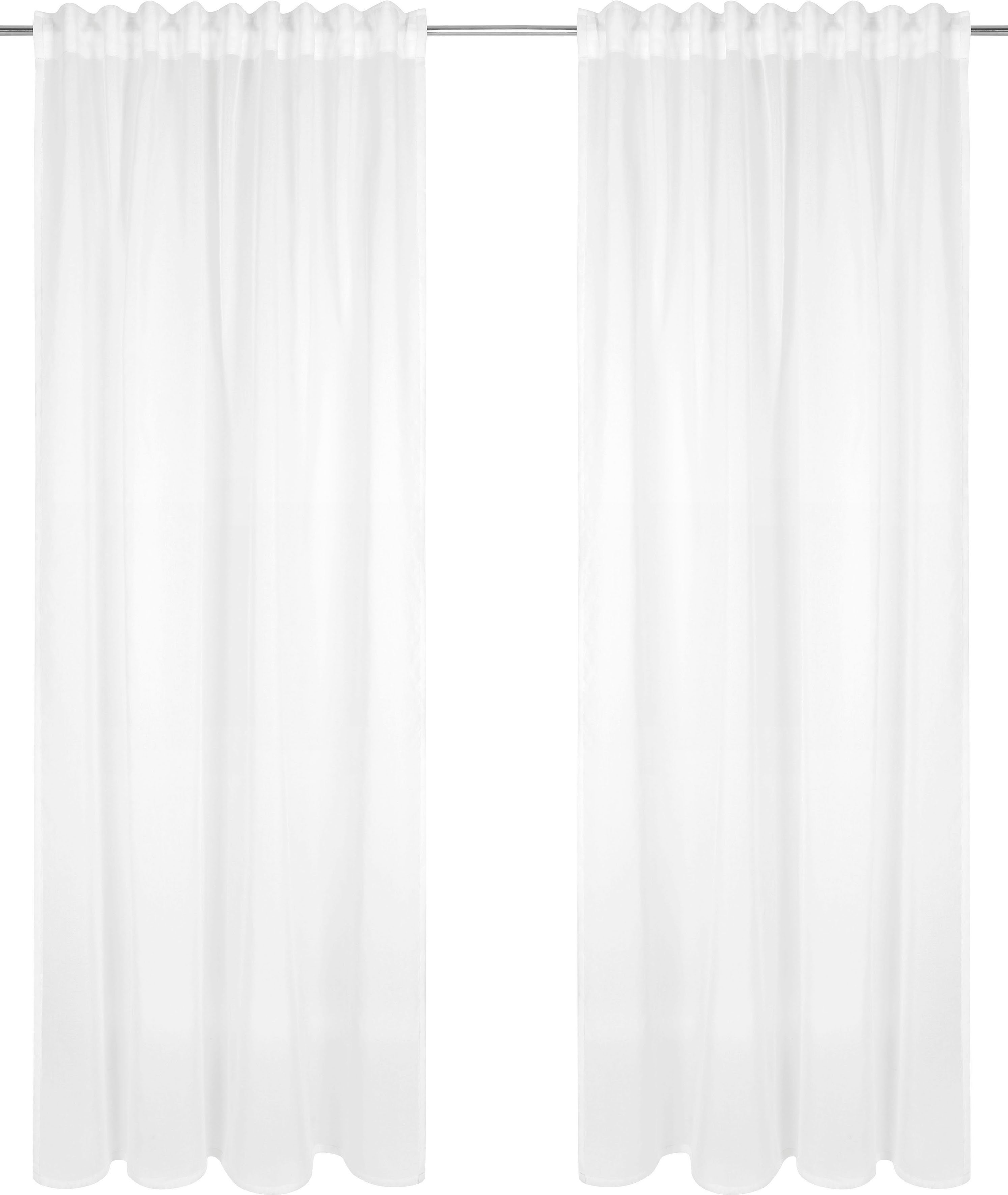 OTTO home Gardine Dolly (1 St), Multifunktionsband, transparent, Polyester, günstig online kaufen