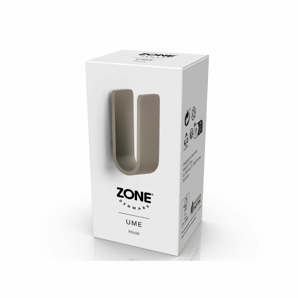 Zone Denmark Handtuchhalter Haken Ume Taupe