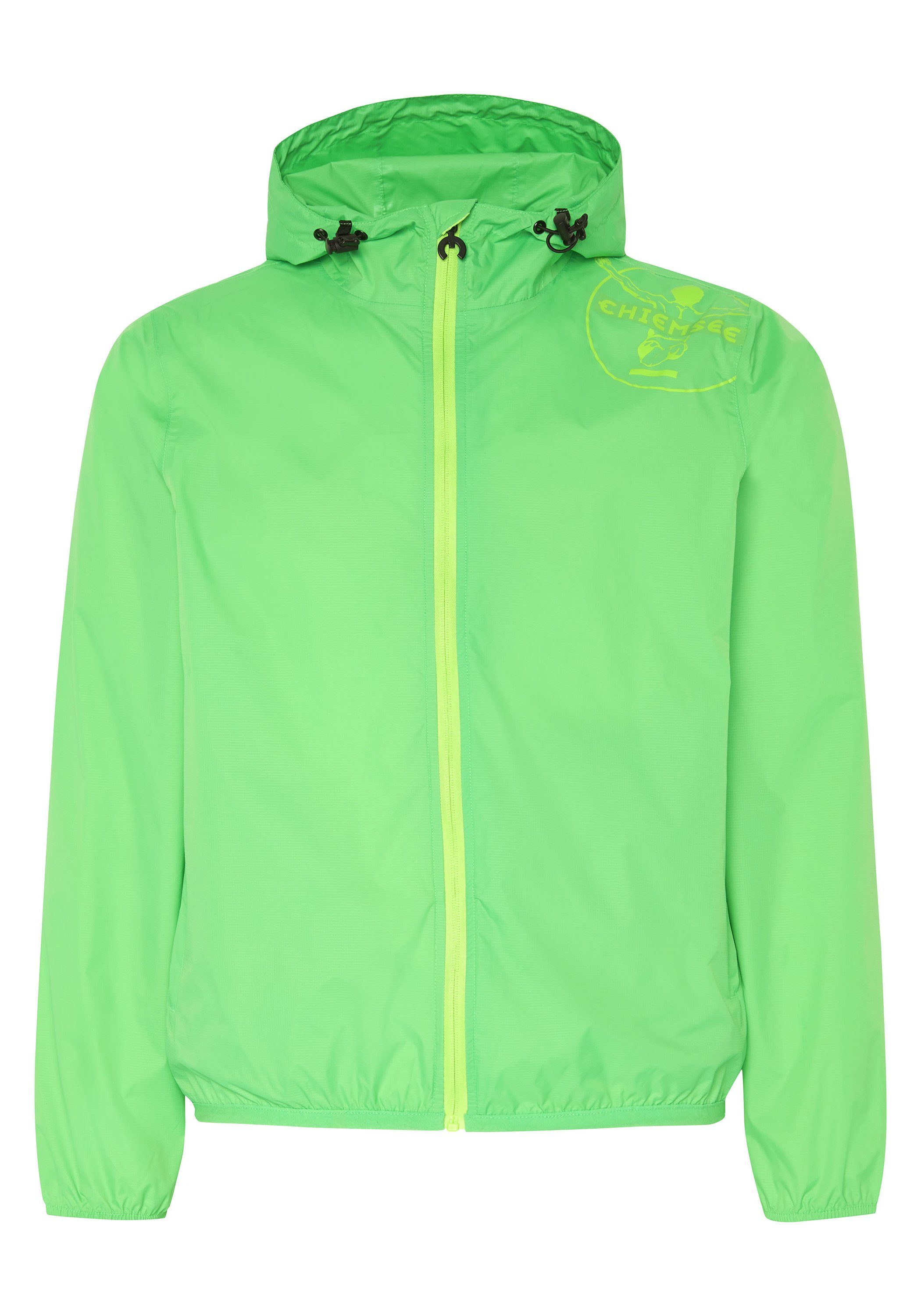Chiemsee Outdoorjacke Regenjacke mit Jumper-Motiv und Taschen-Funktion 1 grün | Jacken