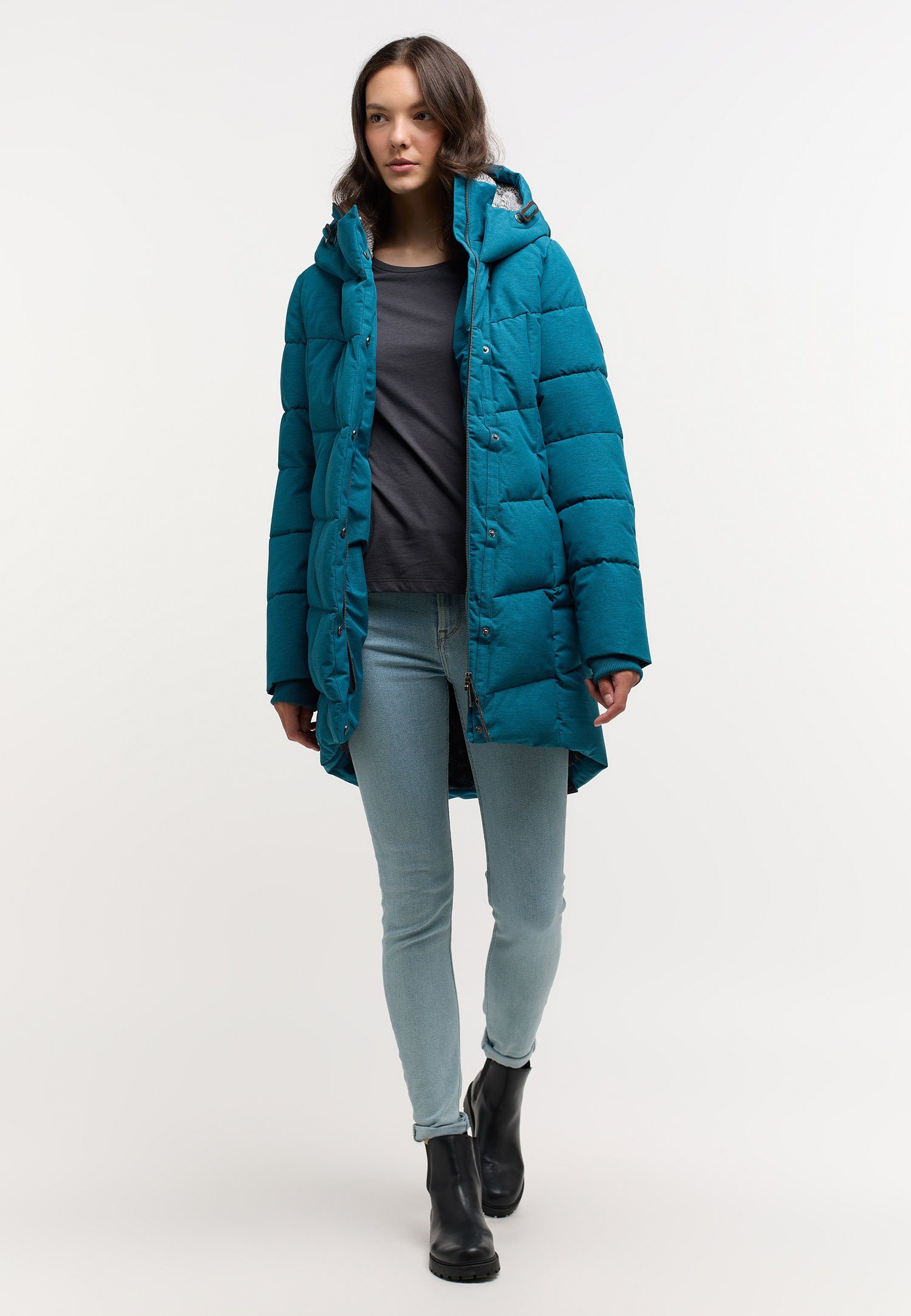 Ragwear Allwetterjacke PAVLA Nachhaltige & Vegane Mode DEEP OCEAN | Übergangsjacken