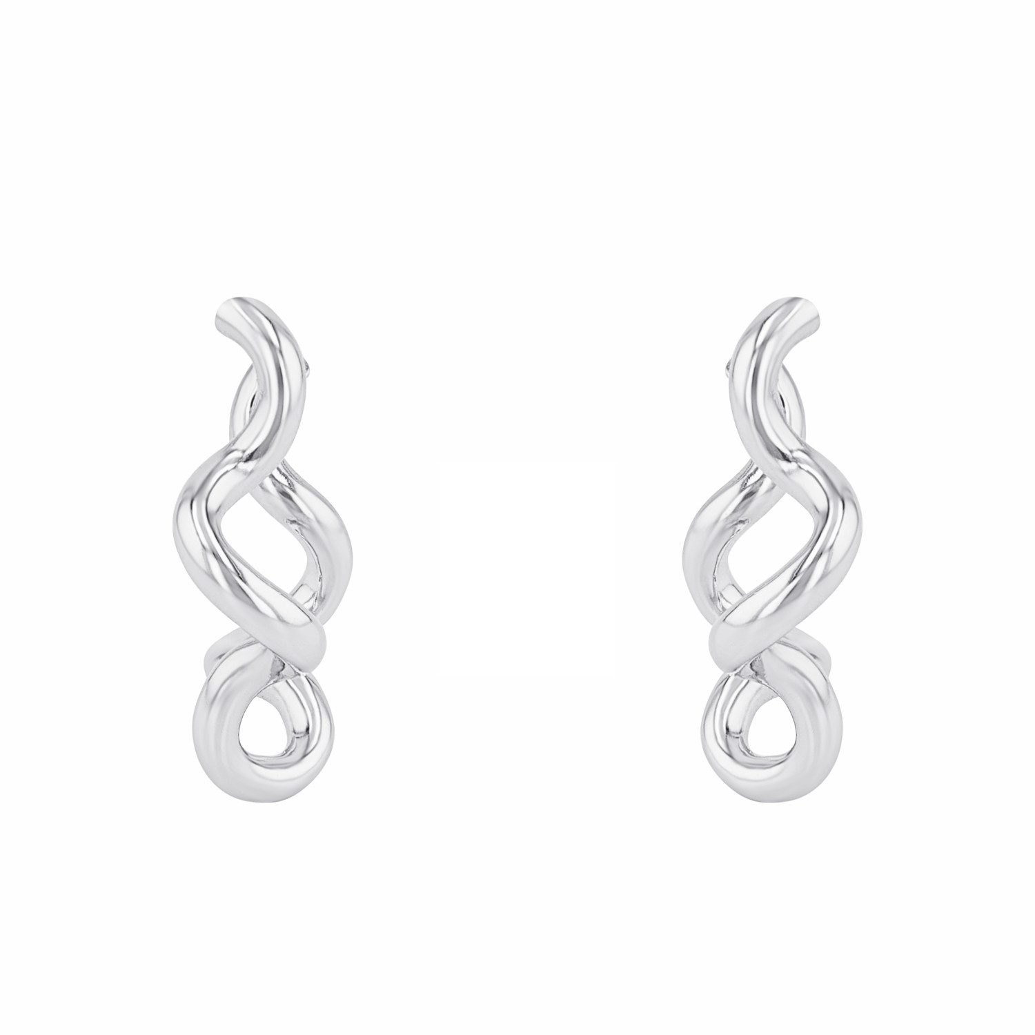 Noelani Paar Creolen Noelani Creolen für Damen, 925 Sterling Silber (Creolen, 4-tlg)