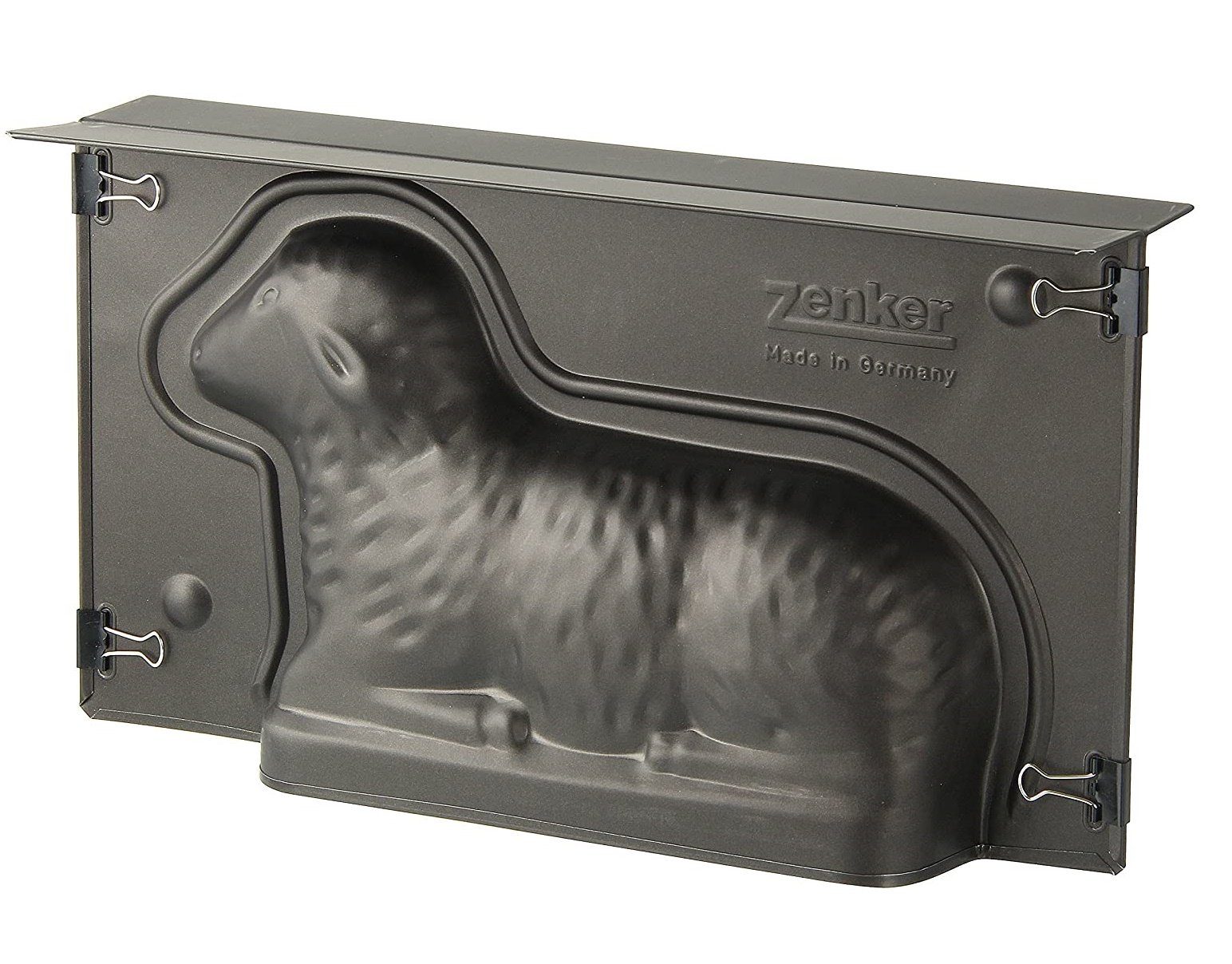 Zenker Backform Lammbackform, hochwertige Lammform aus Stahlblech