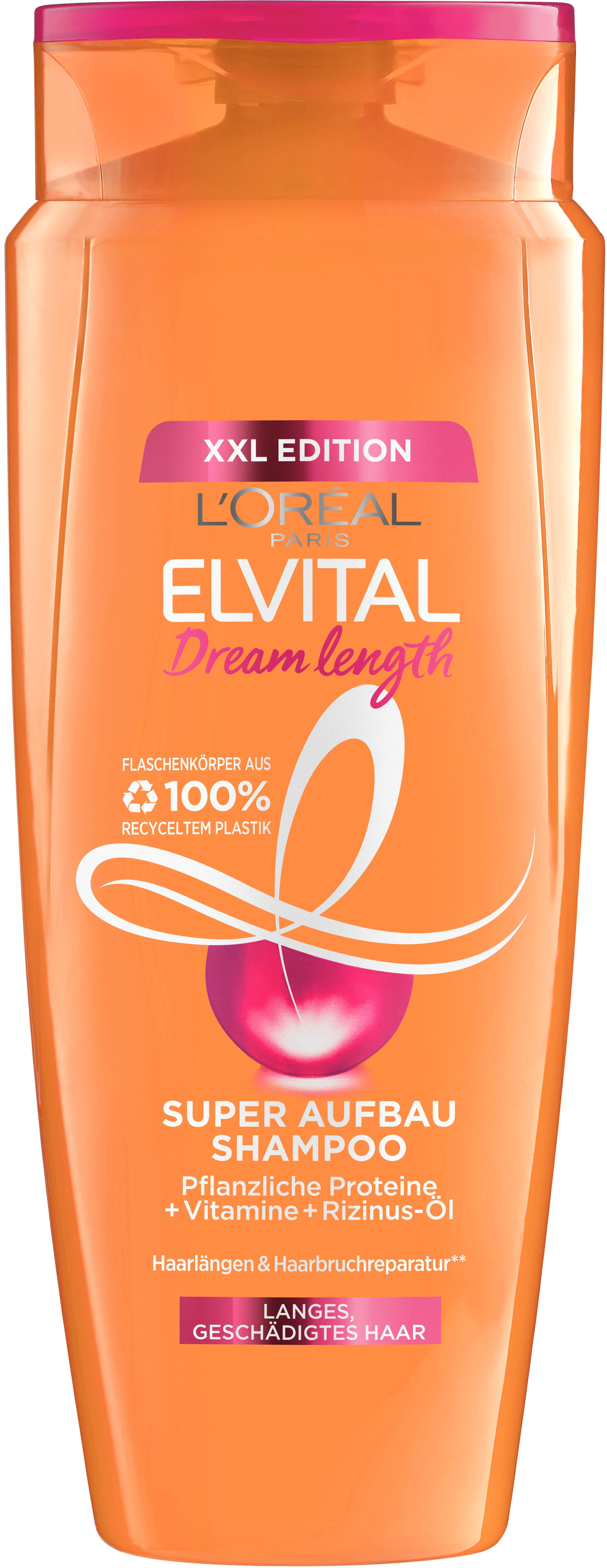 L'ORÉAL PARIS Haarshampoo L'Oréal Paris Elvital Dream Length Shampoo, Packung, 6-tlg.