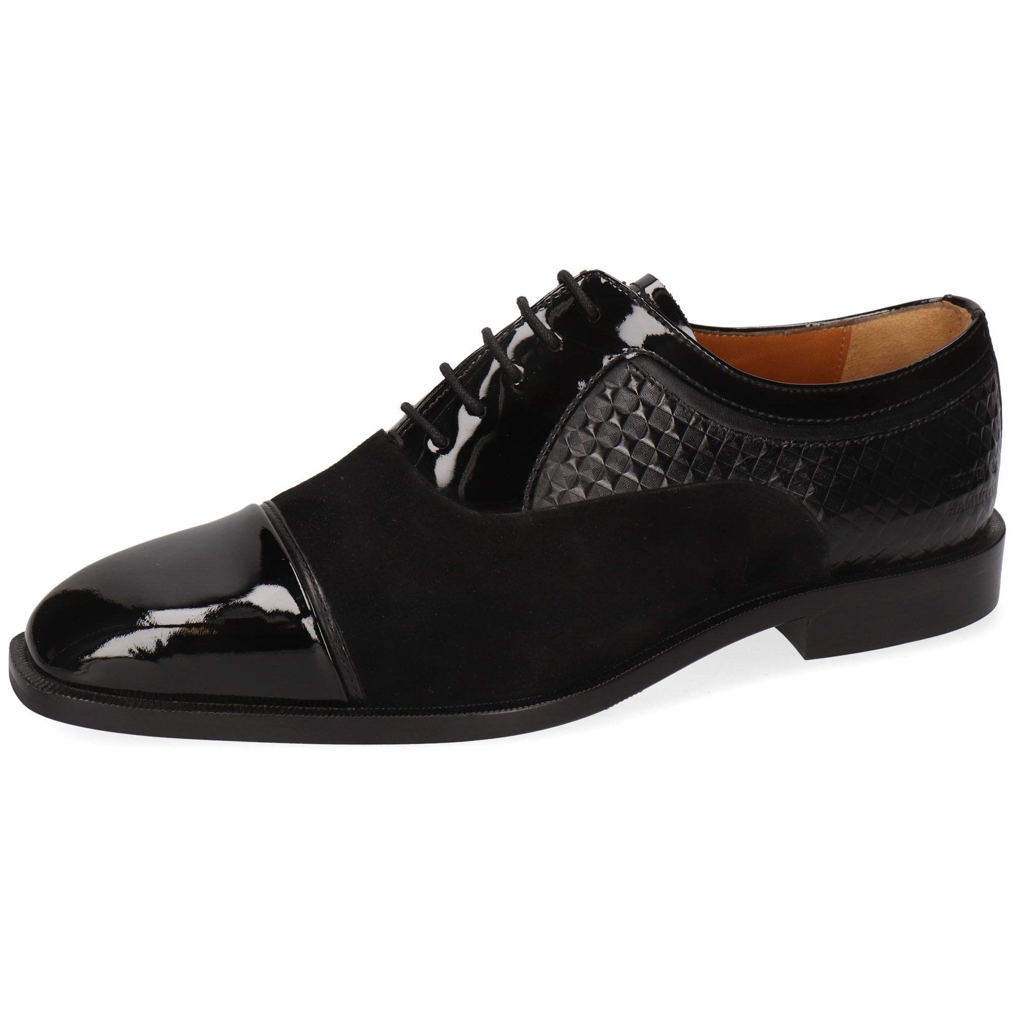 Stefano 5 Leder-Oxford Schuhe für Herren Schnürschuh