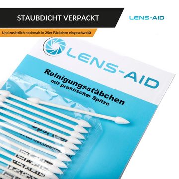 Lens-Aid Reinigungsstäbchen 100 Reinigungsstäbchen (M) mit Spitze für Kamera, Objektiv, Tastatur, auch für Modellbau und Basteln