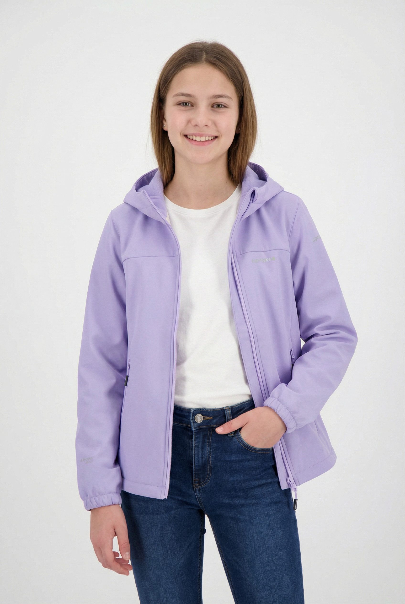 Icepeak Softshelljacke KLEVE JR sportlicher Stil, aus Polyester – Bild 2 von 5