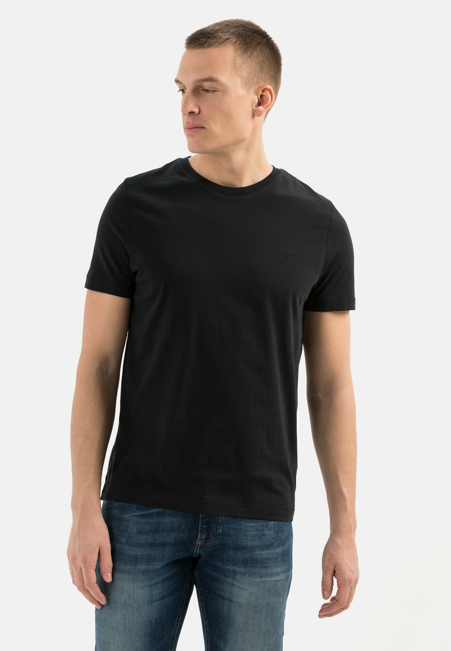 camel active T-Shirt Kurzarm Rundhals günstig online kaufen