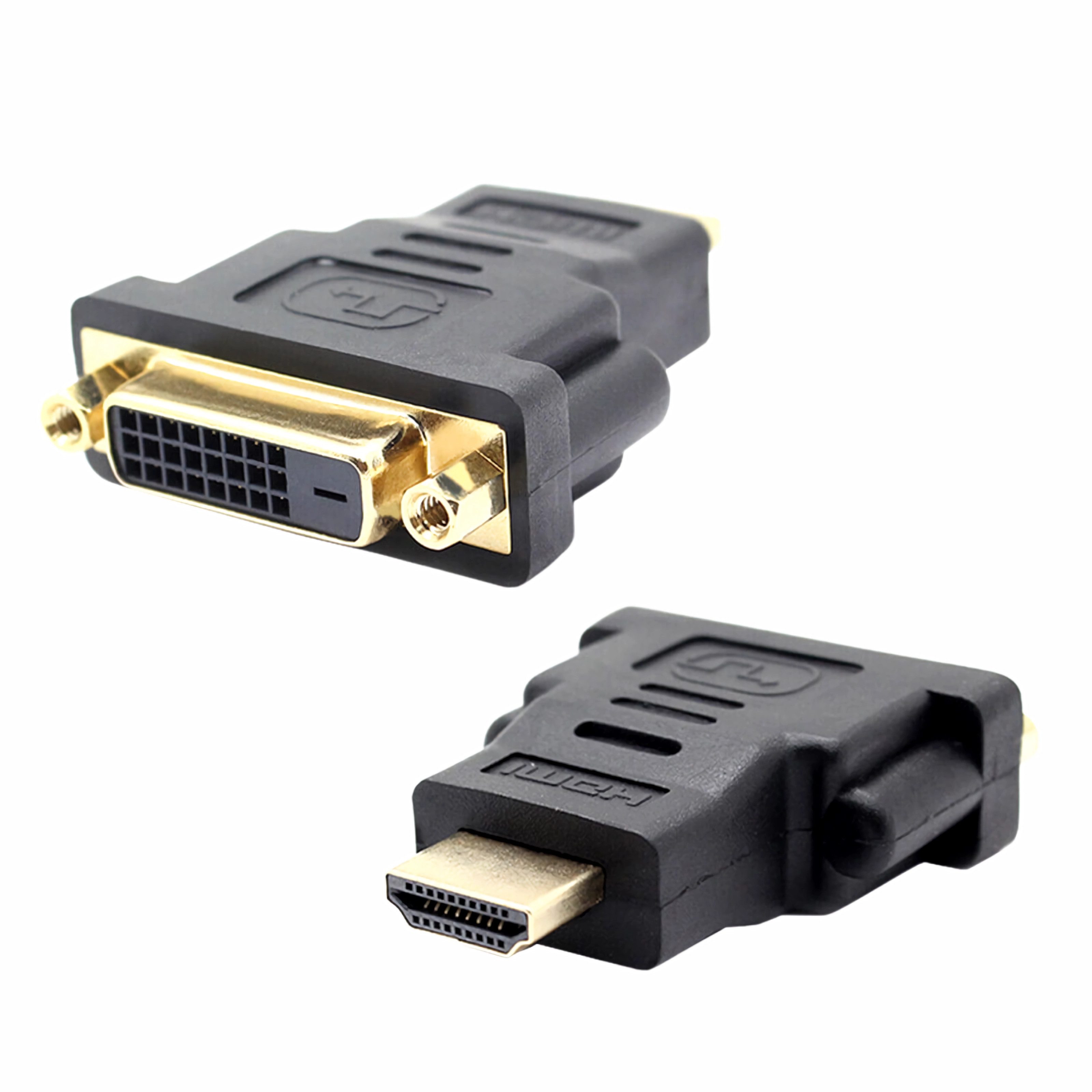 Bolwins Q29 HDMI zu DVI Adapter HDMI Stecker zu DVI Buchse 24+1 Adapter für PC Computer-Adapter HDMI Stecker zu DVI-I 24+1 Buchse, 0 cm, verlustfreie Signalübertragung, Plug & Play