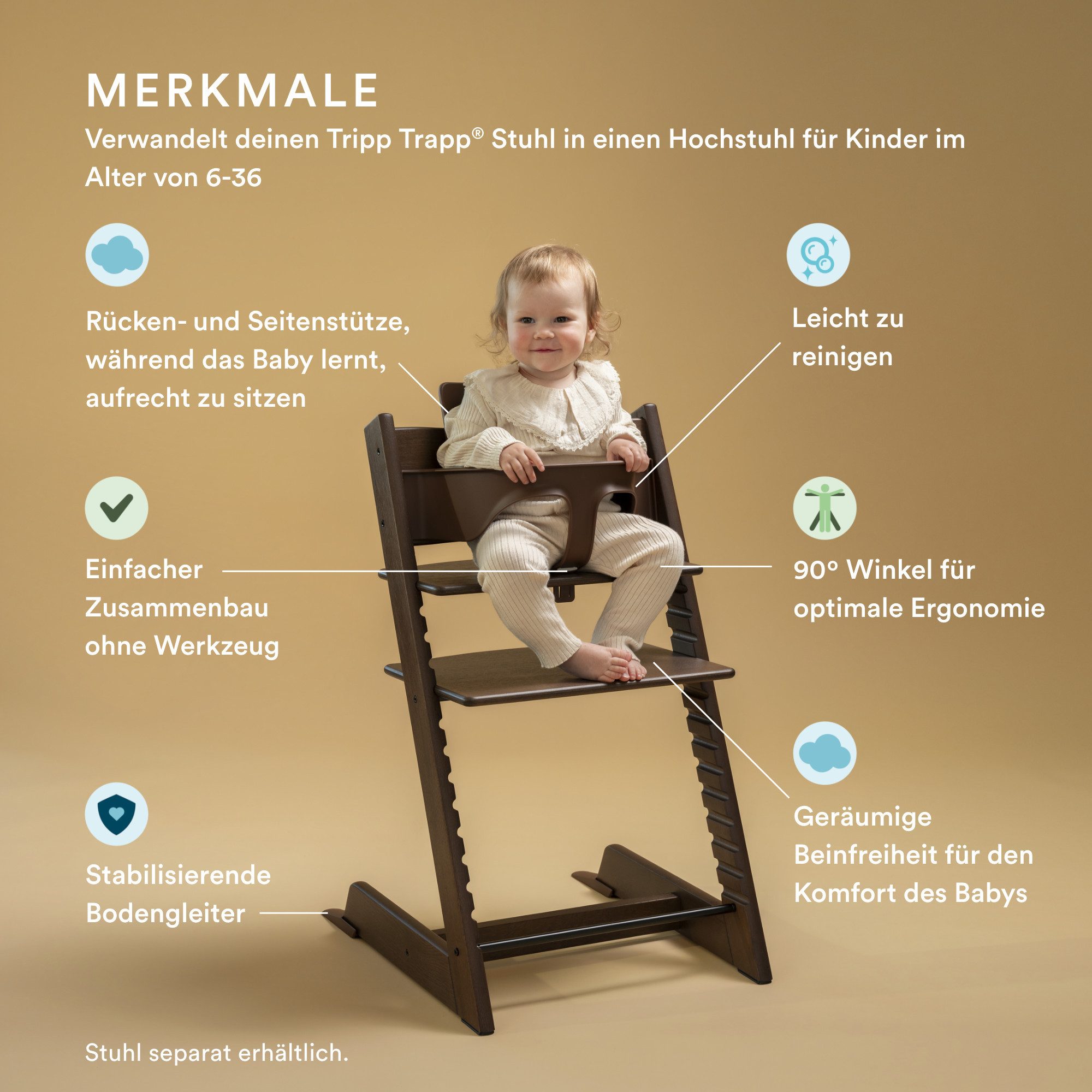 Stokke Hochstuhlaufsatz Baby Set² für den günstig online kaufen