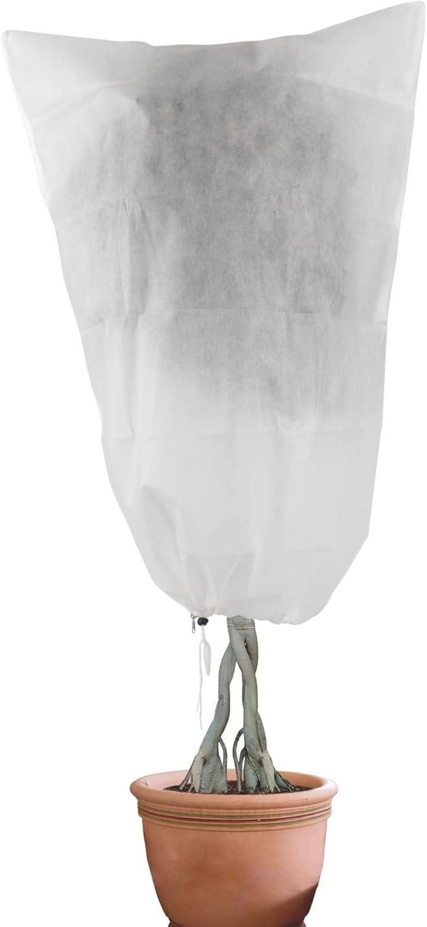 Abdeckhaube Winterschutz Vlieshaube für Pflanzen 80x120cm - Frostschutz Sack mit