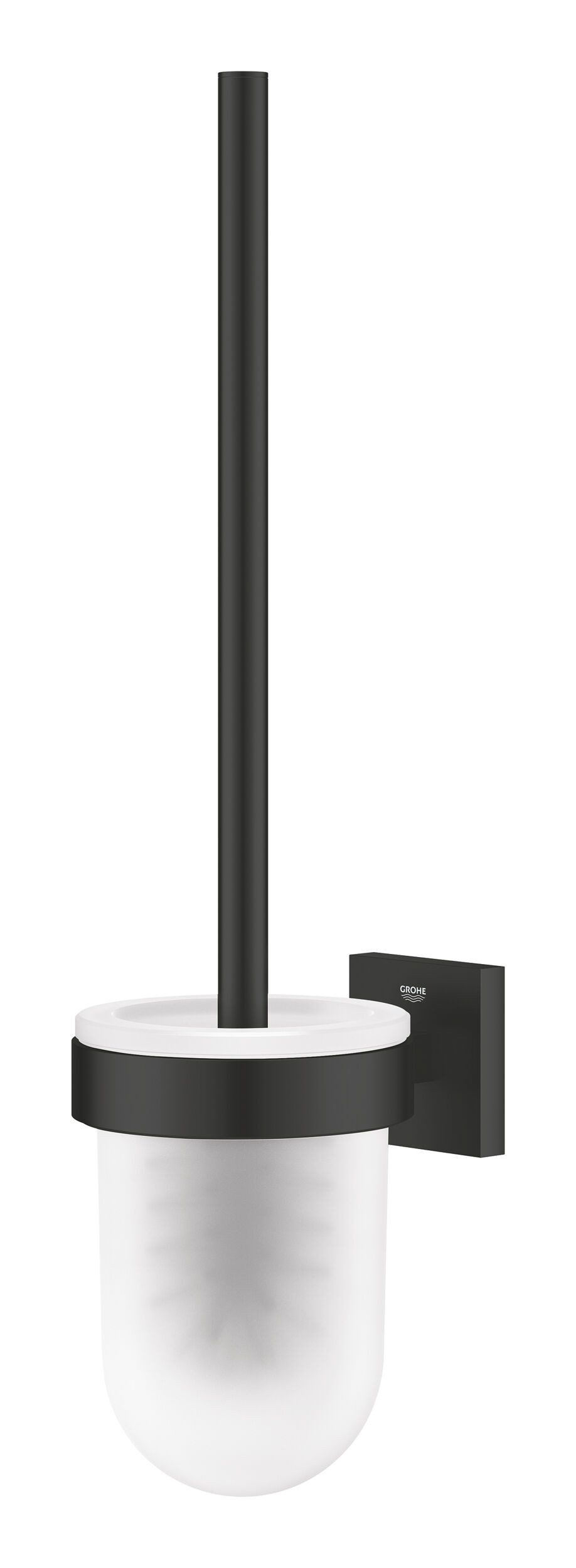 Grohe WC-Garnitur Start Cube, Toilettenbürstengarnitur - Mattschwarz