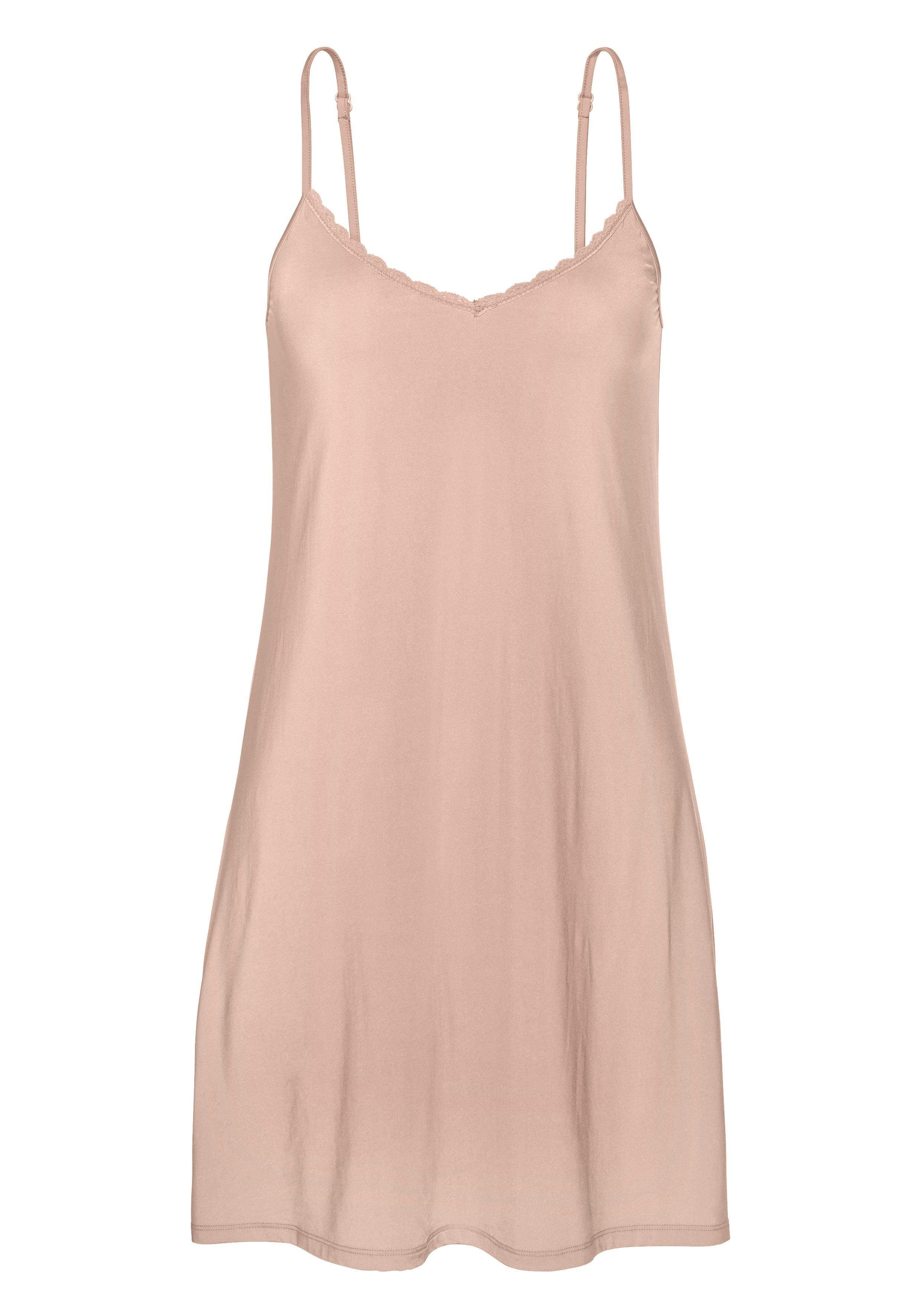 Nuance by Lascana Unterkleid aus weich fließendem Material, Basic Dessous – Bild 2 von 4