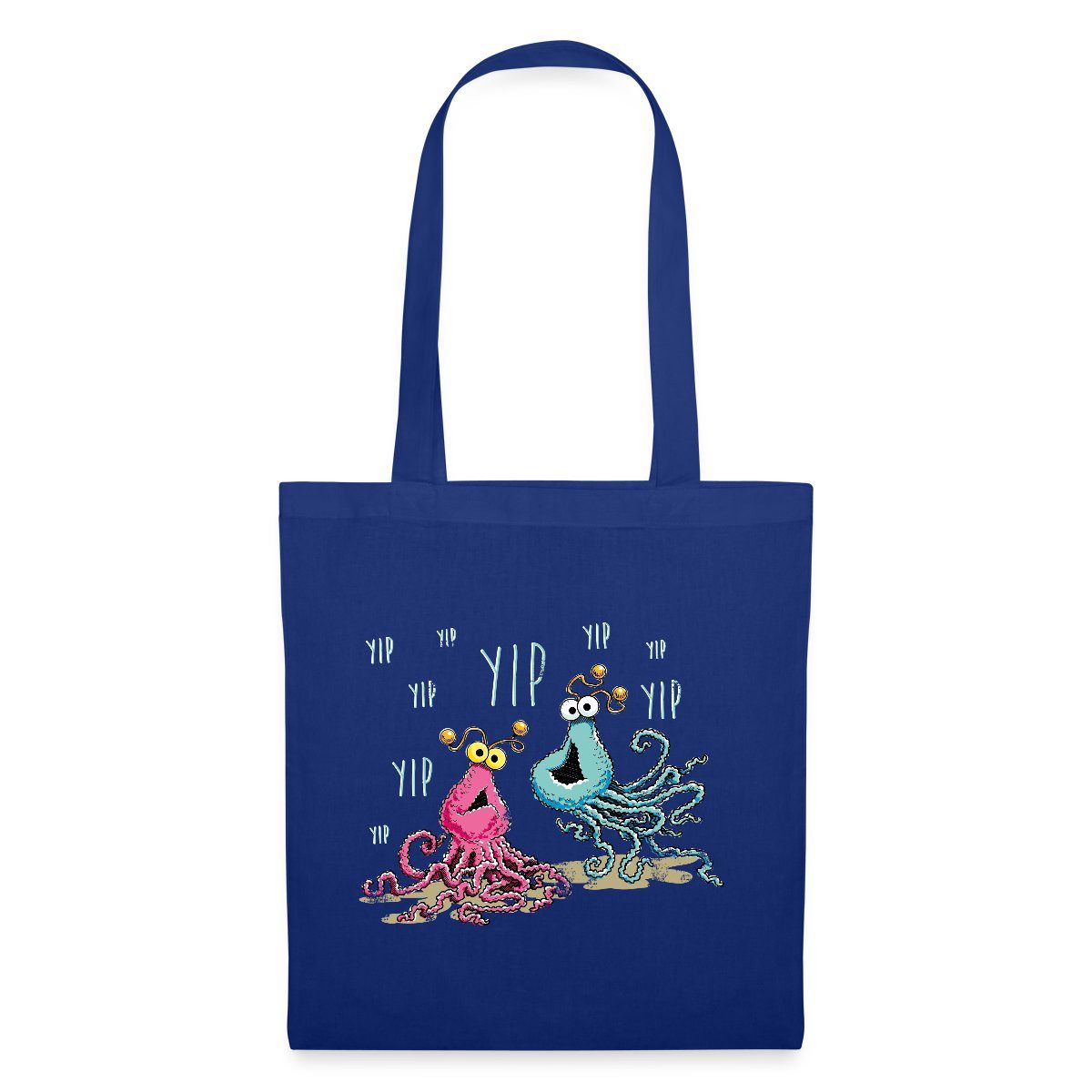 Henkeltasche Sesamstraße Yip Yip Alien Stoffbeutel