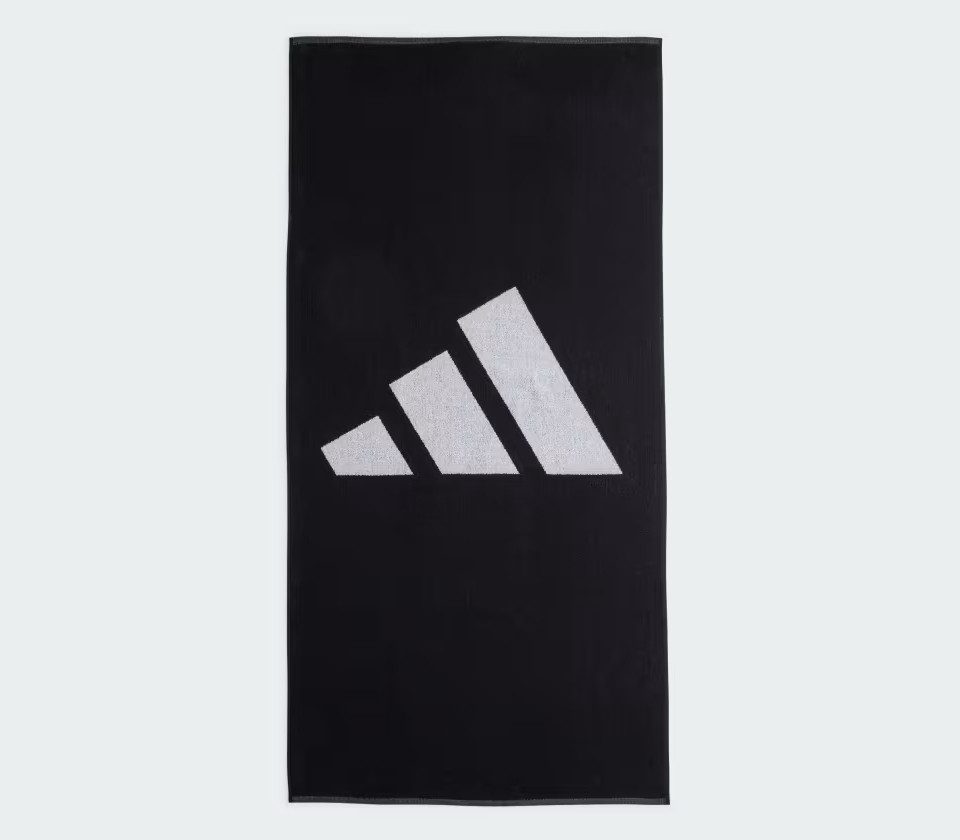 adidas Performance Handtuch 3BAR TOWEL LARG BLACK/WHITE