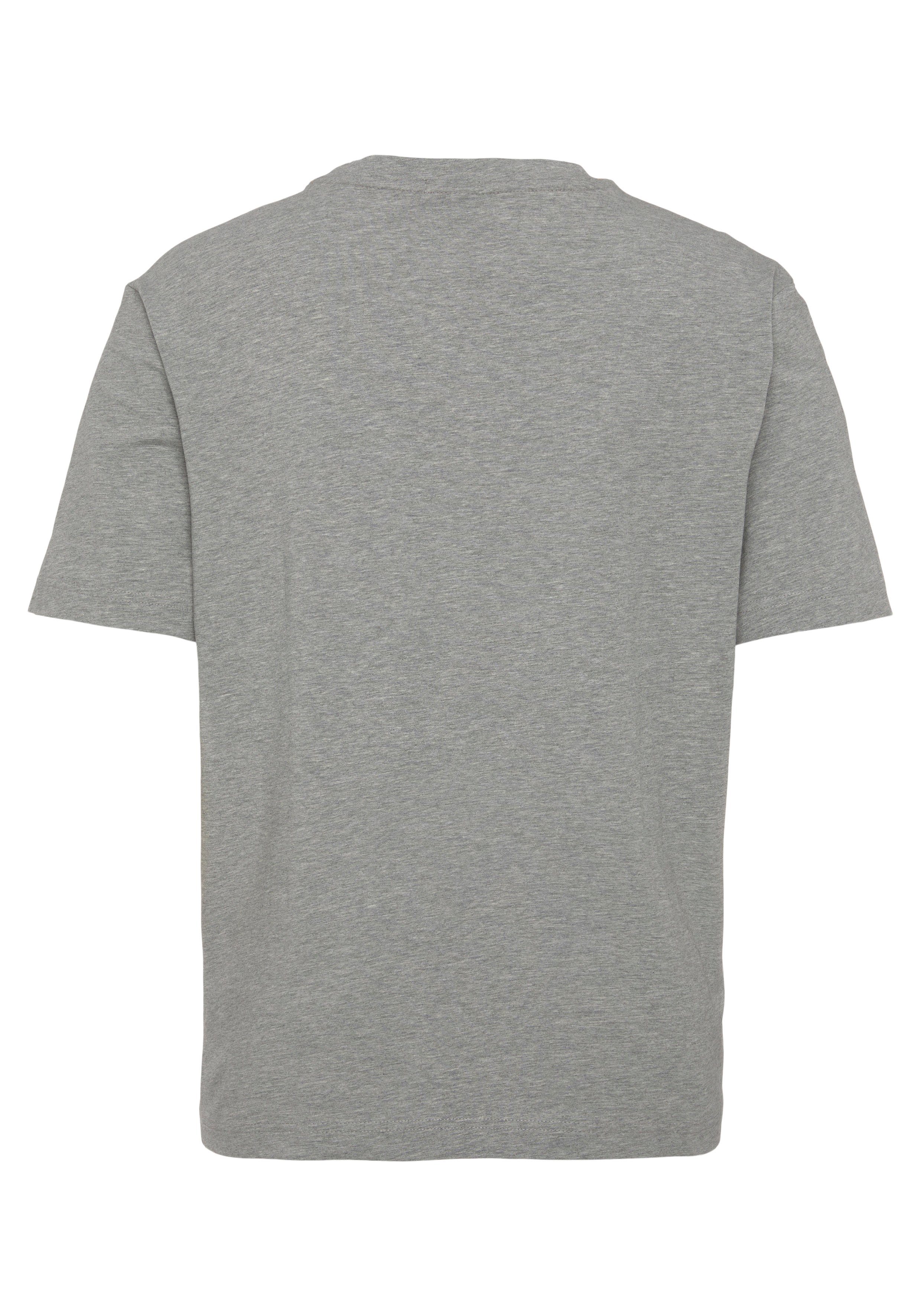 mit Light/Pastel Rundhalsausschnitt ORANGE 051 BOSS TChup Grey T-Shirt