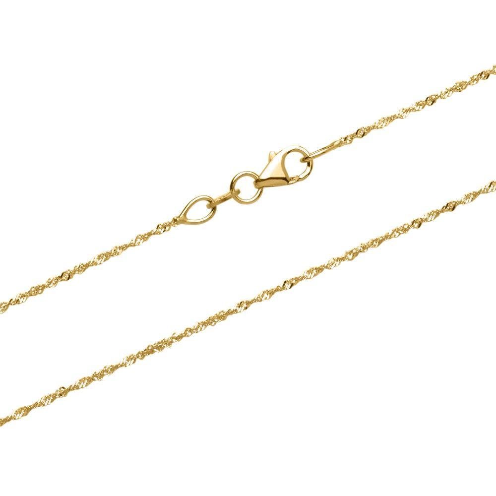 Unique Goldkette Singapurkette aus 375er Gold GC0013 (Länge: 40cm) günstig online kaufen