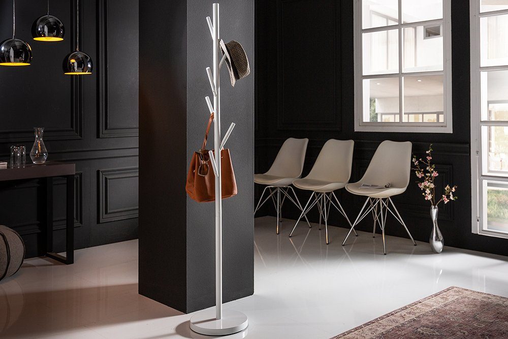 riess-ambiente Garderobenständer TREE 170cm weiß, (1 St), Flur · Metall ·  mit 6 Haken · Modern Design