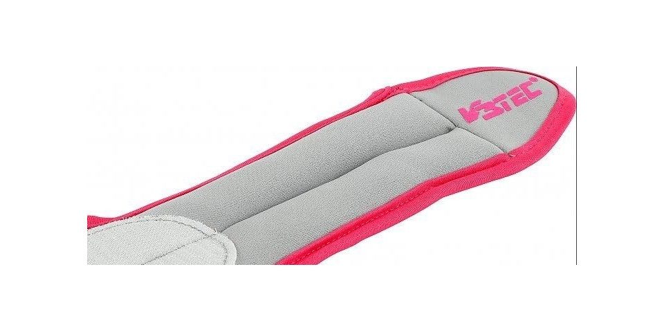 V3Tec Gewichtsmanschette NOS Handmanschette 0,5 KG grau-pink