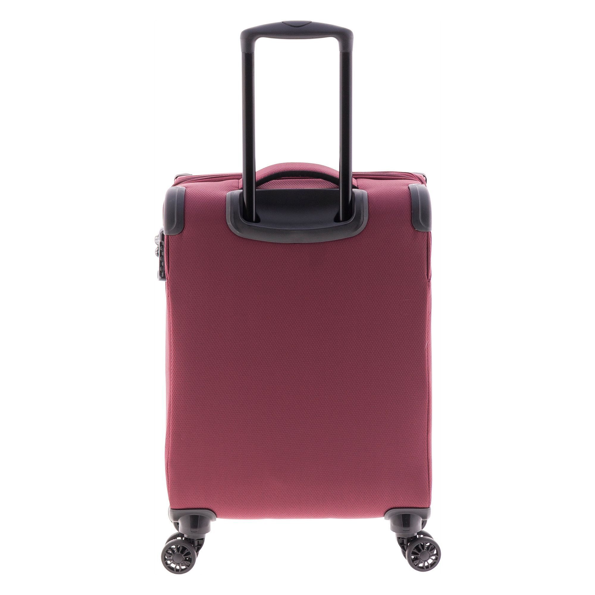 GLADIATOR Handgepäck-Trolley 4700, 4 Rollen, Leder
