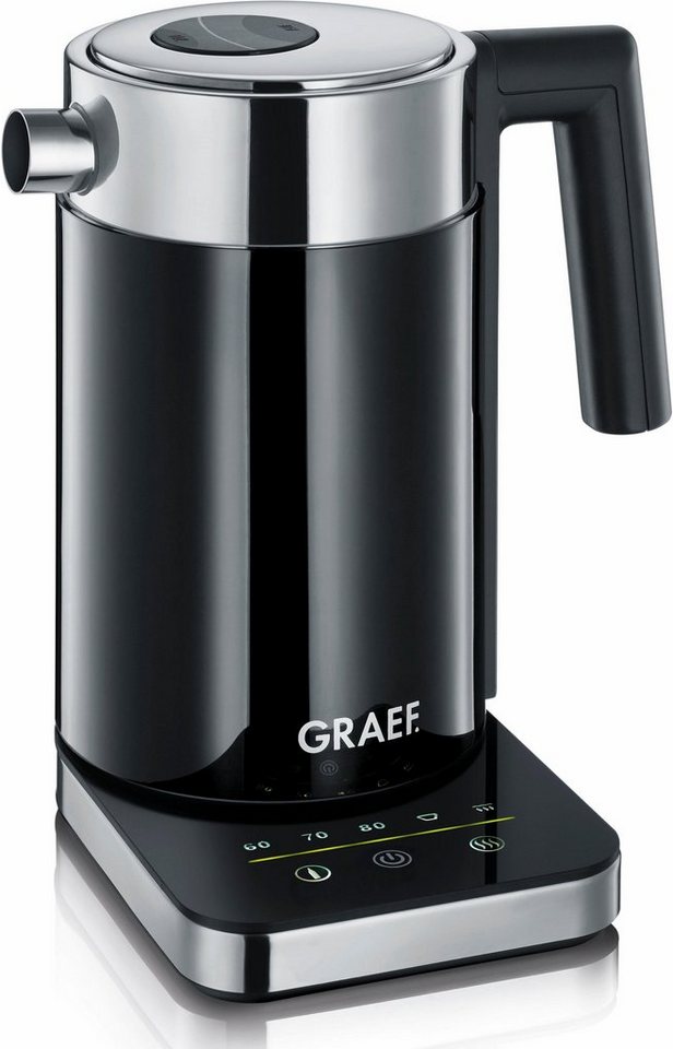 Graef Wasserkocher WK502, 1 l, 2200 W, mit Temperatureinstellung