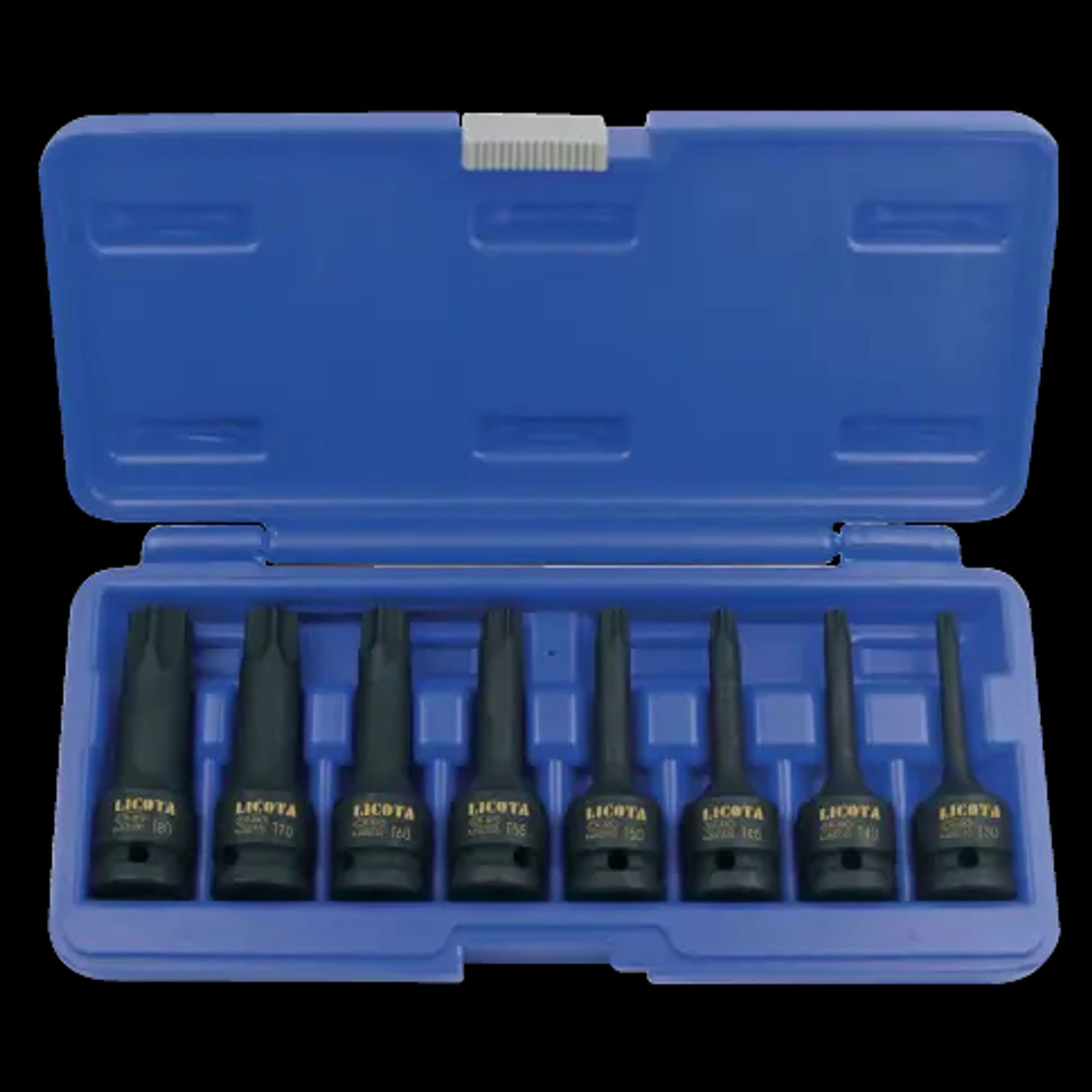 Boni-Shop Steckschlüssel Schlagschrauber Steckschlüssel Set, Innensechskant Nuss Set, 1/2, Zoll, T30-T80