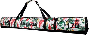 BRUBAKER Sporttasche CarverSpotlight Kombi Set (2-tlg., reißfest und nässeabweisend), Skisack und Skischuhtasche für 1 Paar Ski