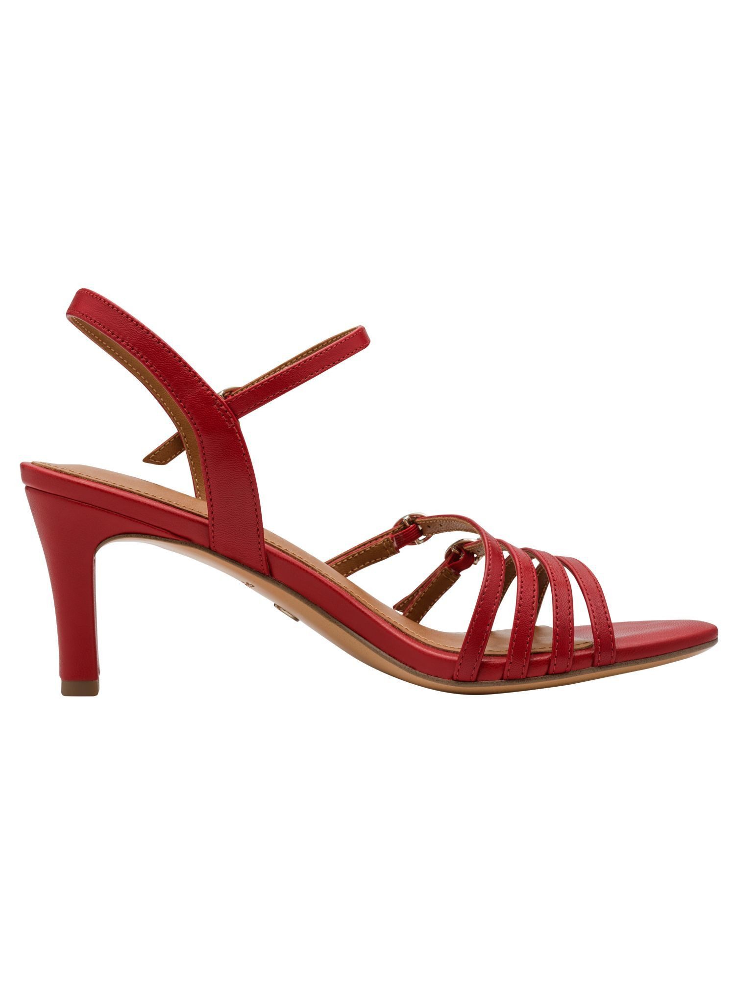 Tamaris TOUCH-IT aus Leder Stilettoabsatz 1-28351-46 Sandalette TOUCH-IT