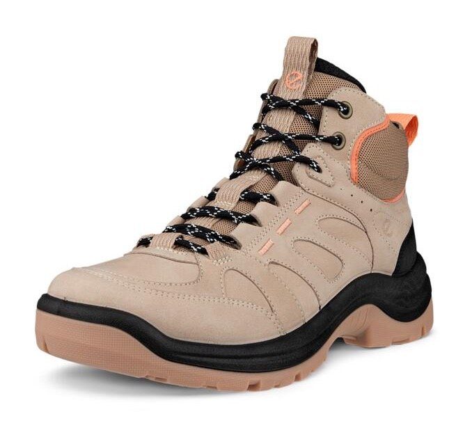 Ecco OFFROAD W Schnürboots, Outdoorschuh, Wanderschuh, Stiefelette mit wasserdichter Membran