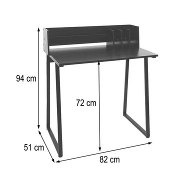 MCW Konsolentisch MCW-K69-K, Pflegeleichte Oberfläche mit 3D-Struktur, Maximale Beinfreiheit