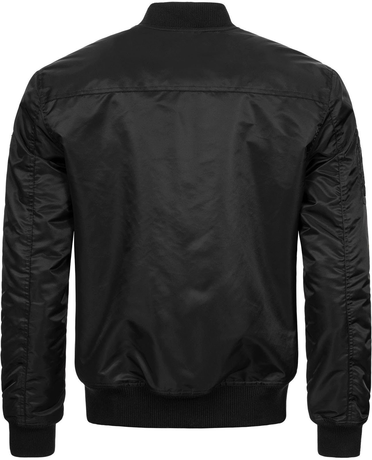 Lonsdale Bomberjacke TERN HILL mit Logodruck, windabweisendes Obermaterial aus Polyamid