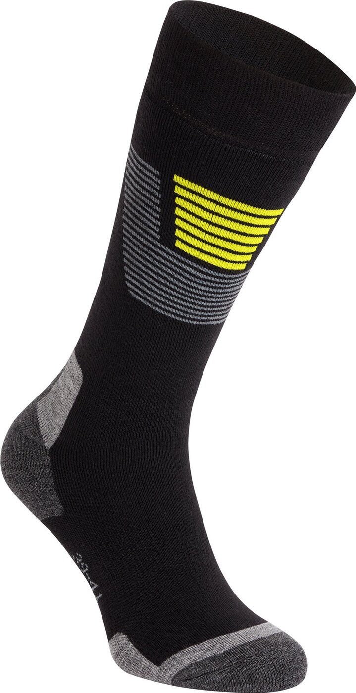 McKINLEY Skisocken Ux.-Strumpf Denny ux 2-pack McK BLACK NIGHT/GREEN LI