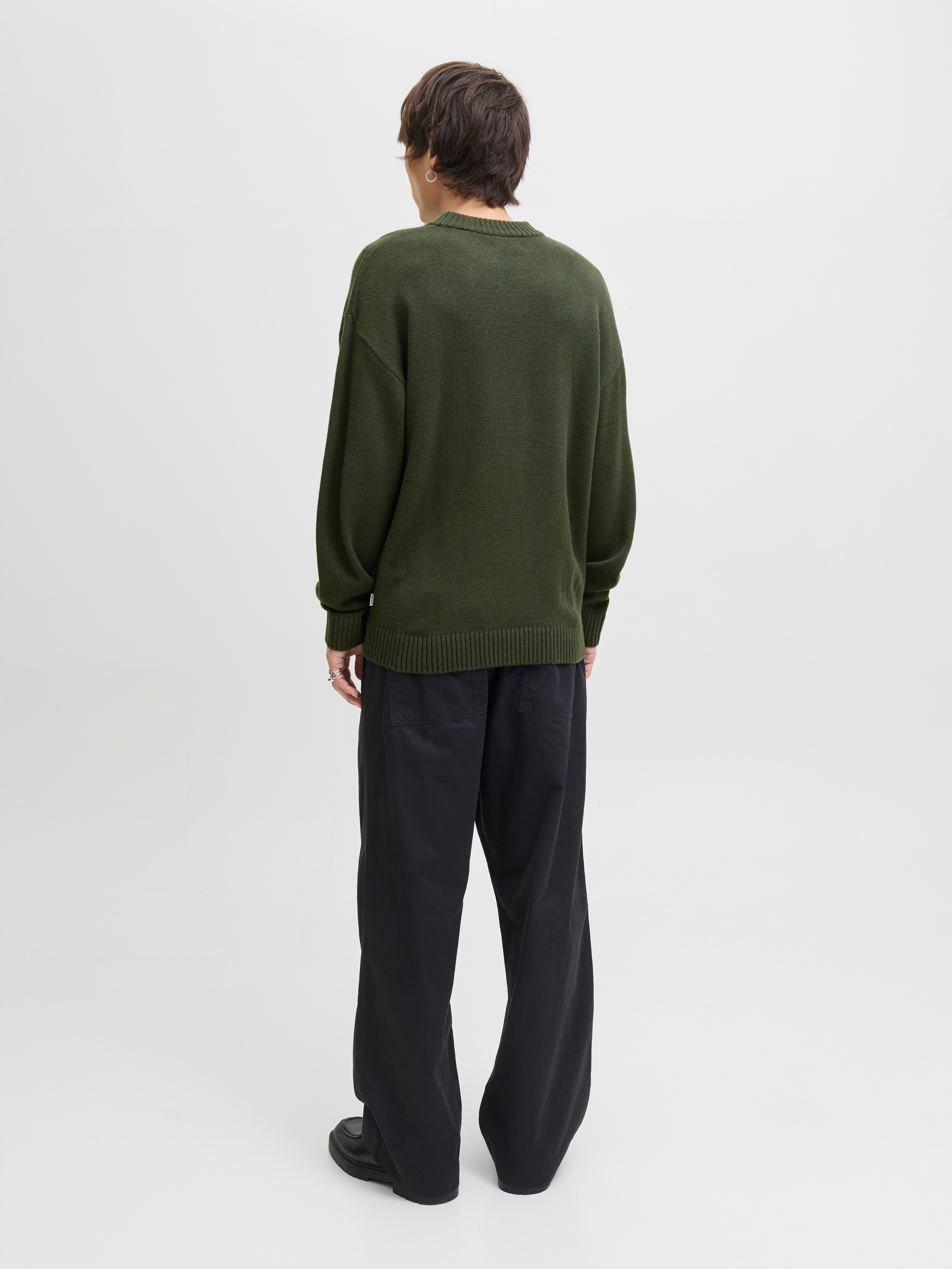 Jack & Jones Strickpullover JJEURBAN JACK KNIT CREW NECK SN