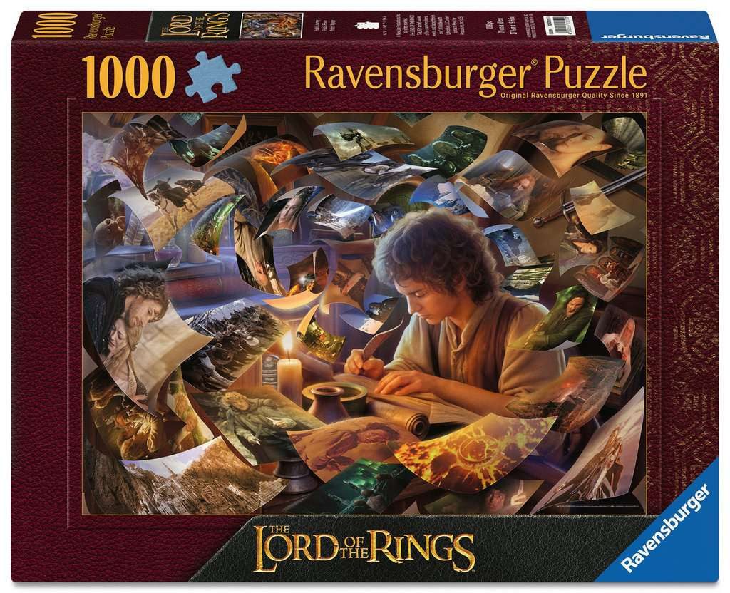 Ravensburger Verlag GmbH Puzzle Frodo's Reise – 1000 Teile Puzzle von Ravensburger, 1000 Puzzleteile