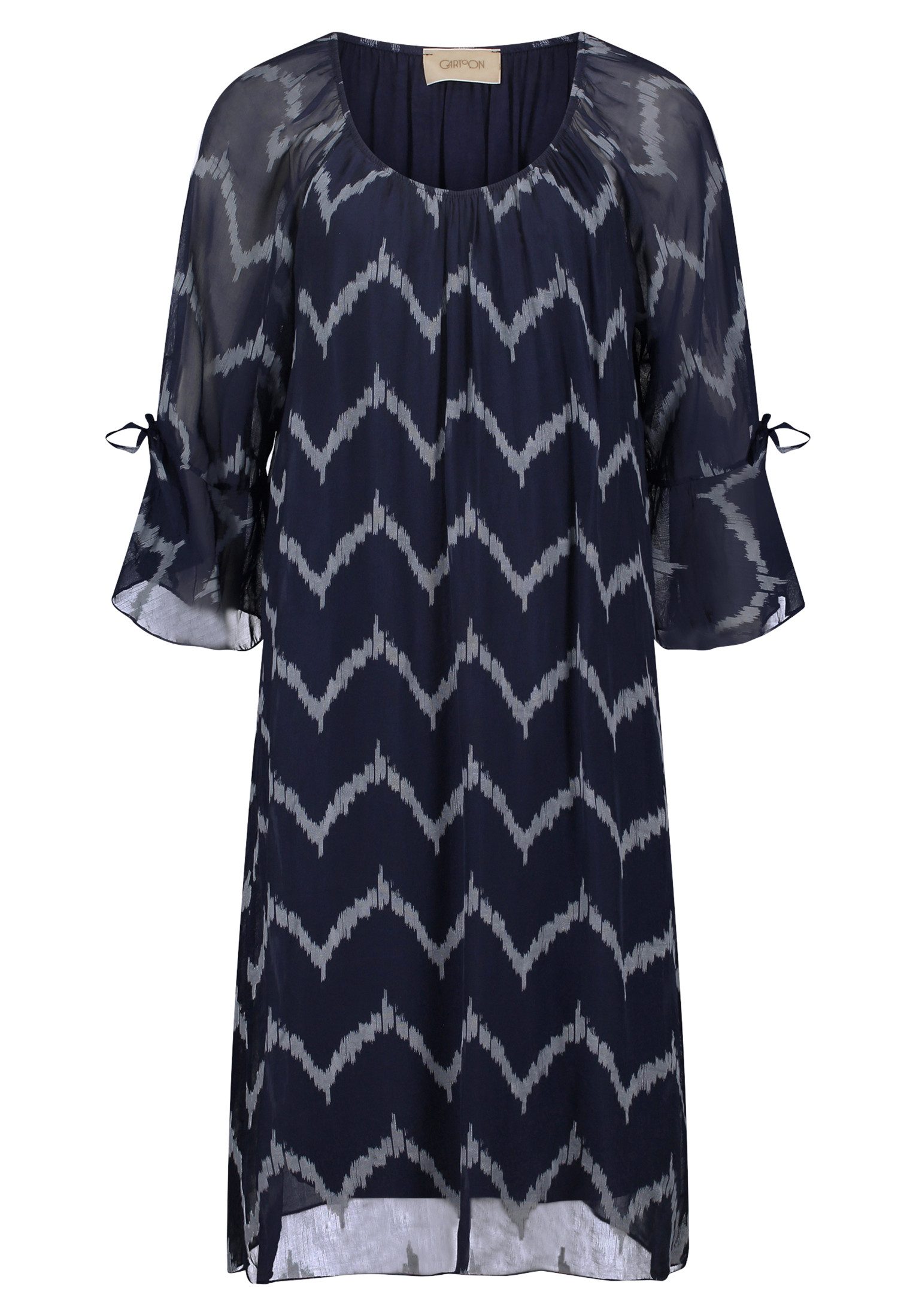 Cartoon Sommerkleid Cartoon Sommerkleid mit 3/4 Arm Material