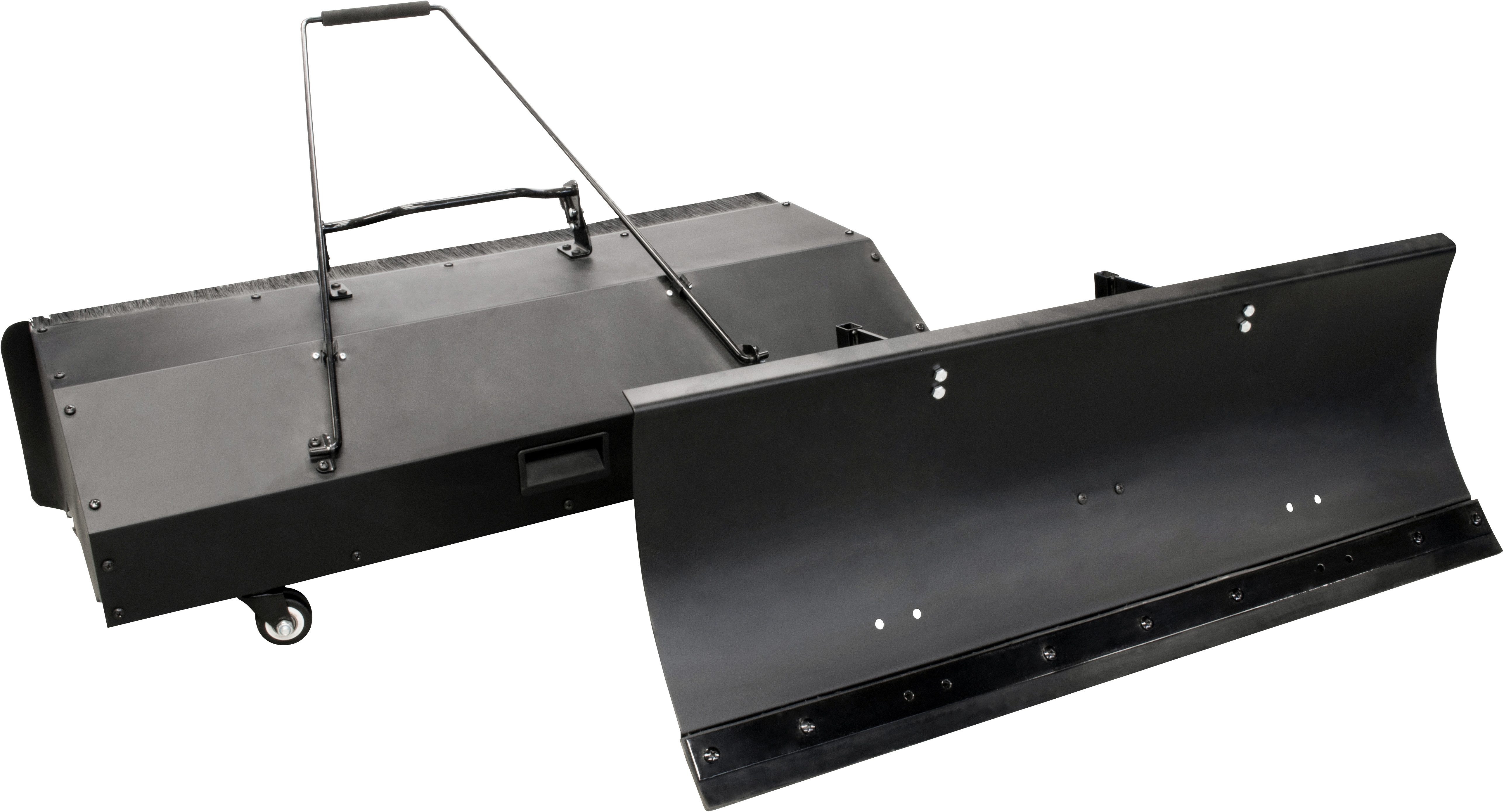 Güde Benzin-Kehrmaschine GKM 100.1, 100 cm Arbeitsbreite, inkl. Motorbesen, Schneeschieber und 72 l Auffangbehälter