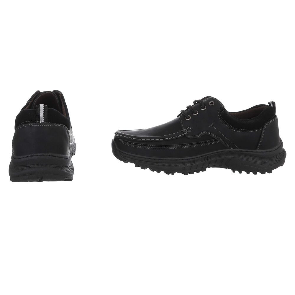 Coolwalk Vielseitiger Herrenschuh für Freizeit, Komfort und Stil Schnürschuh (90625154) Flach Schnürer in Schwarz – Bild 5 von 5