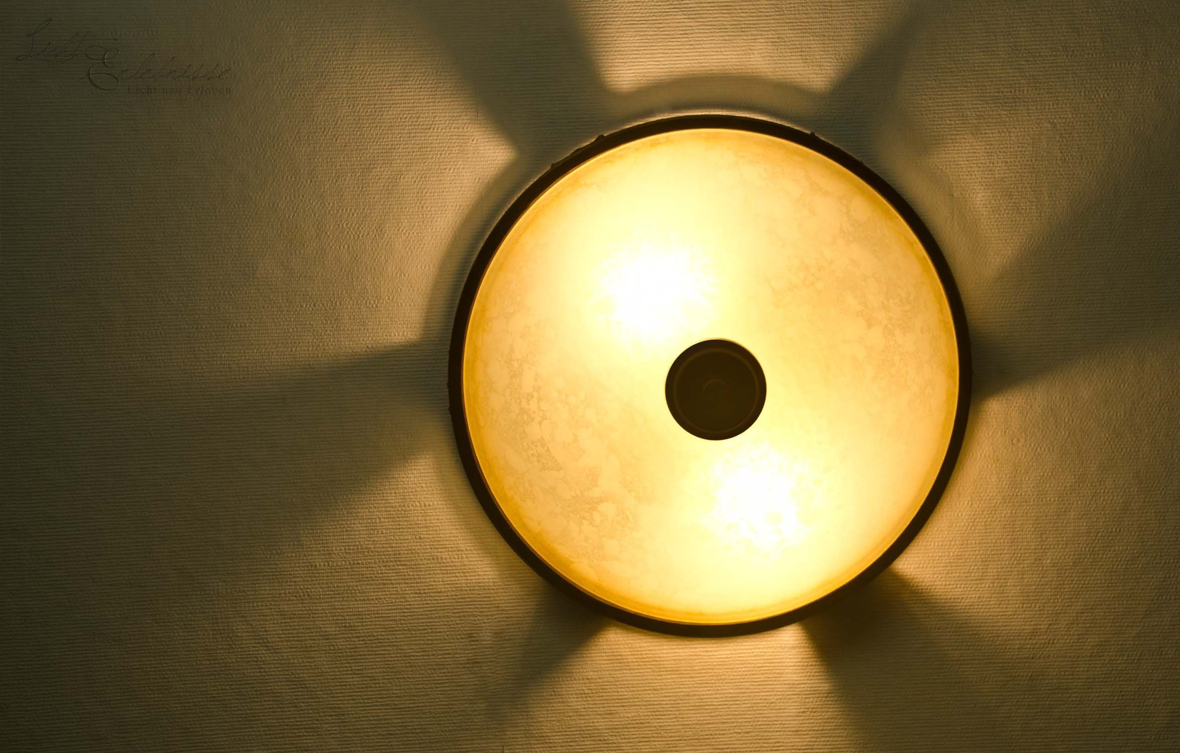 Licht-Erlebnisse Deckenleuchte T2, Deckenlampe ohne Leuchtmittel, Lampe rustikal Wohnzimmer Landhausstil