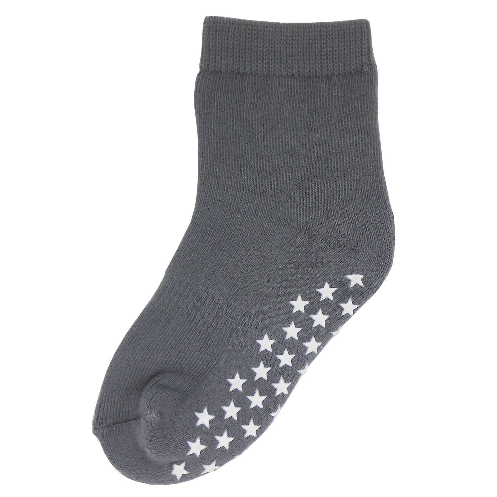 Yalion Langsocken Weiche Kinder Baumwoll Socken Babysocken (3-Paar) mit Halbplüsch (3-Paar) Rutschfest und warm, Natur hautfreundlich