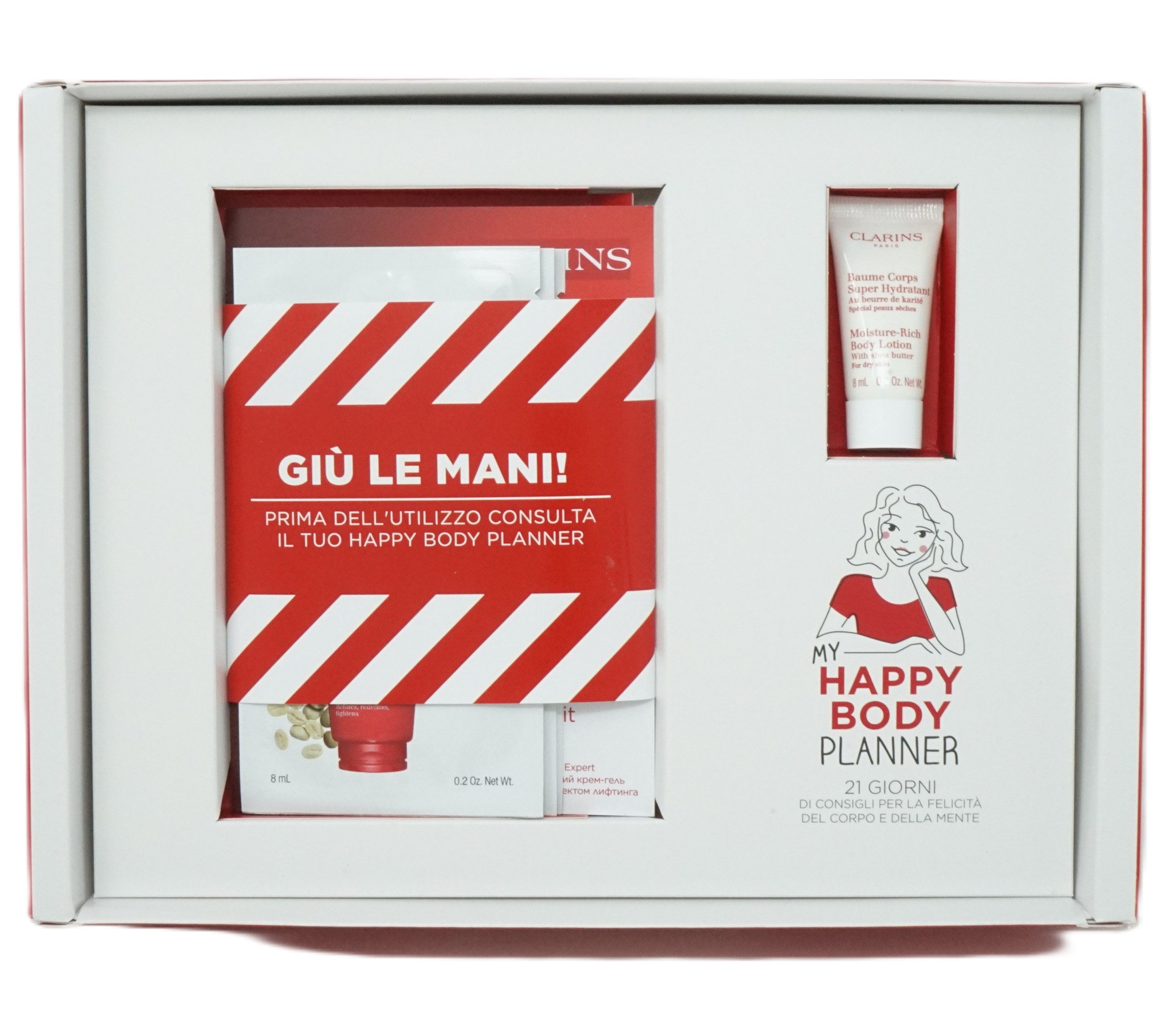 Clarins Bodylotion Clarins My happy Body Planner 21 Giorni Set 40ml
