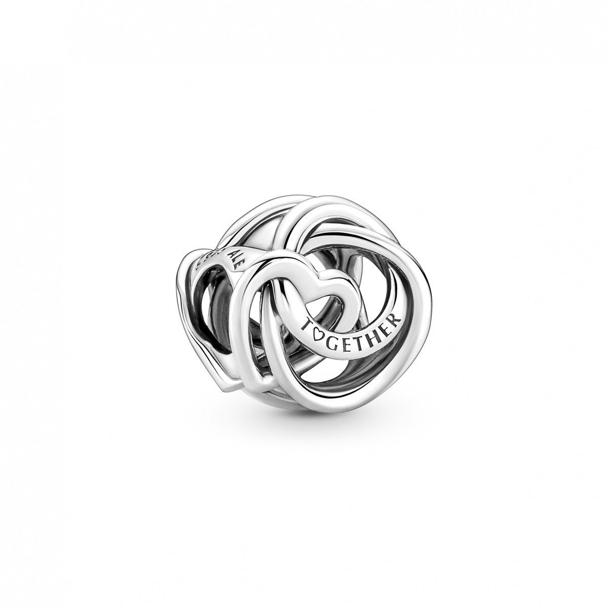 Pandora Charm-Einhänger Pandora Familie Für Immer Verschlungenes Herz Charm 791507C00