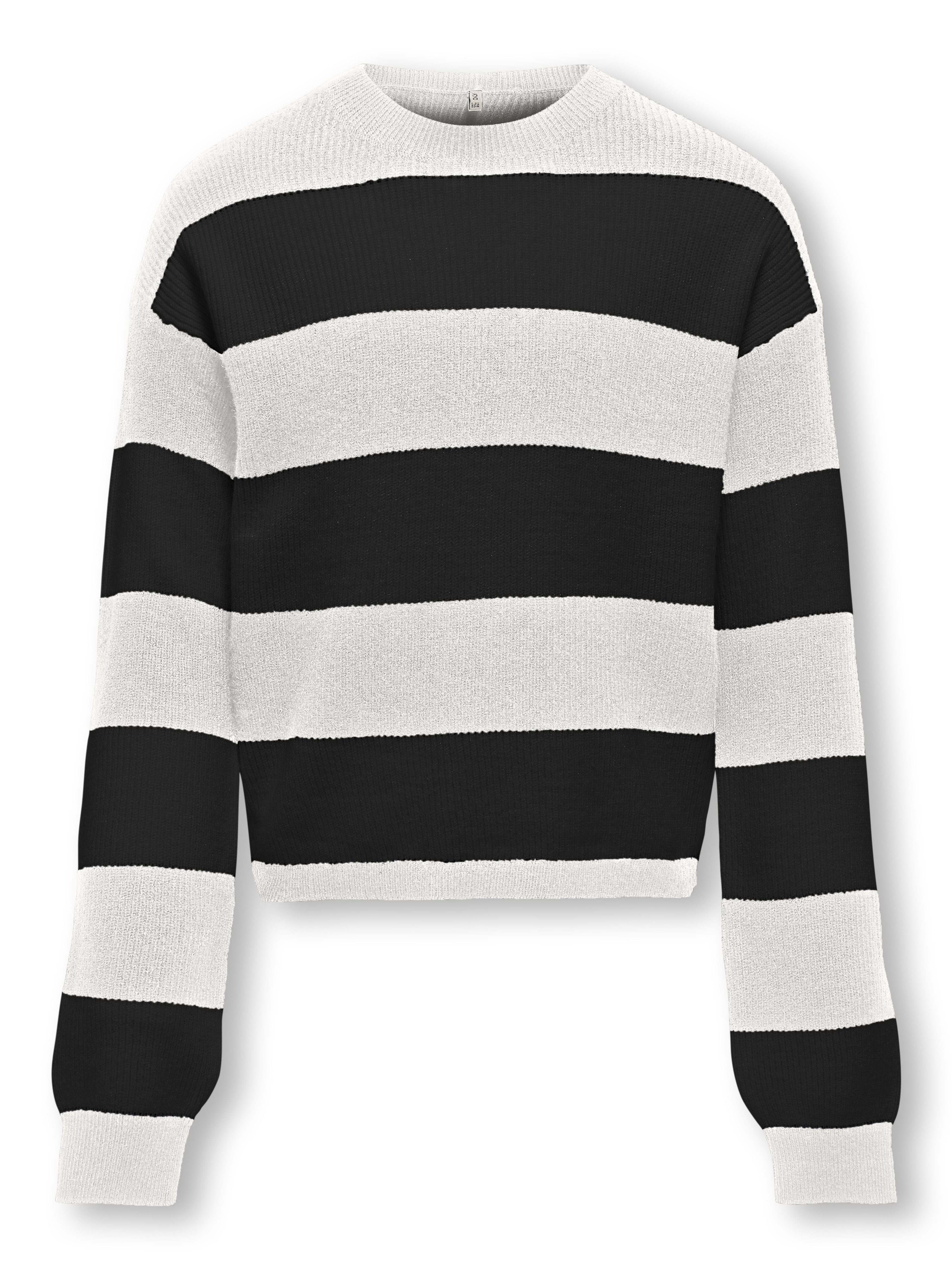 KIDS ONLY Вязаные свитера KOGFRANCA SHORT L/S STRIPE KNT NOOS
