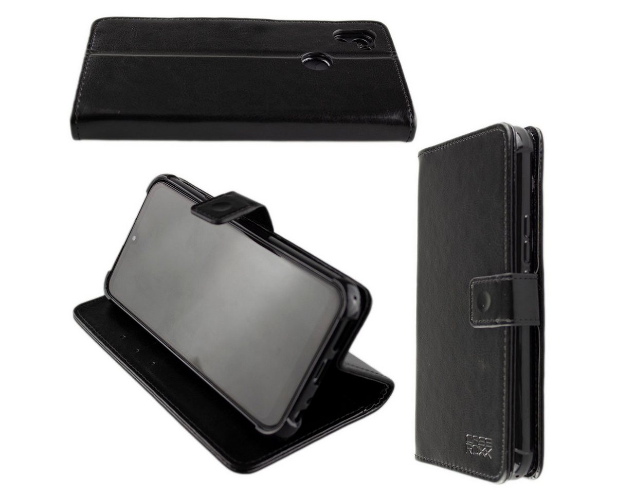 caseroxx Handytasche Bookstyle-Case für Gigaset GS5 Pro SE / GS5 / GS5 Lite / GS5 Senior (Einzelartikel, 1-tlg., Bookstyle-Case), mit Kreditkartenfächern