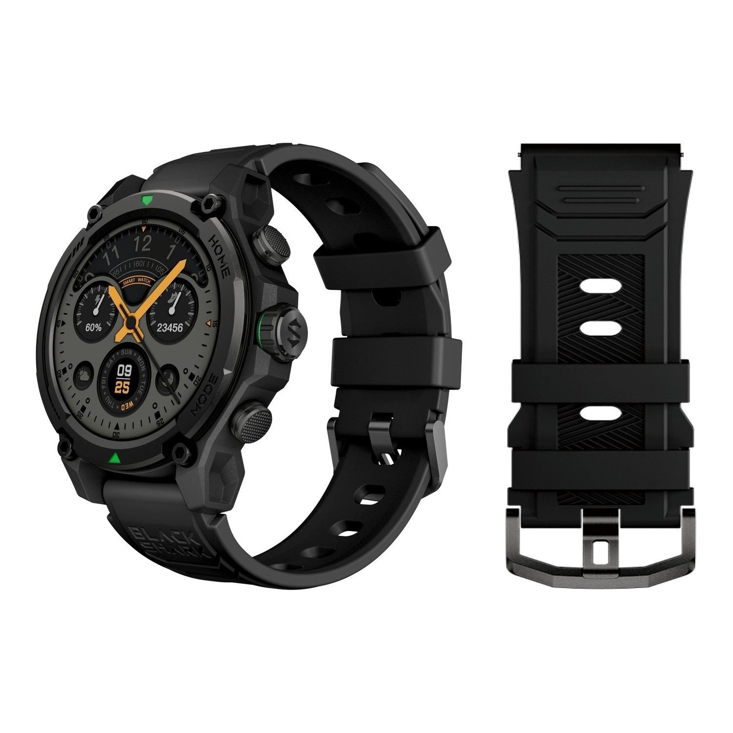 Black Shark GS3 Smartwatch, AMOLED-Display; eigenständiges GNSS; Bluetooth-Anrufe; 100+ Sportmodi;
