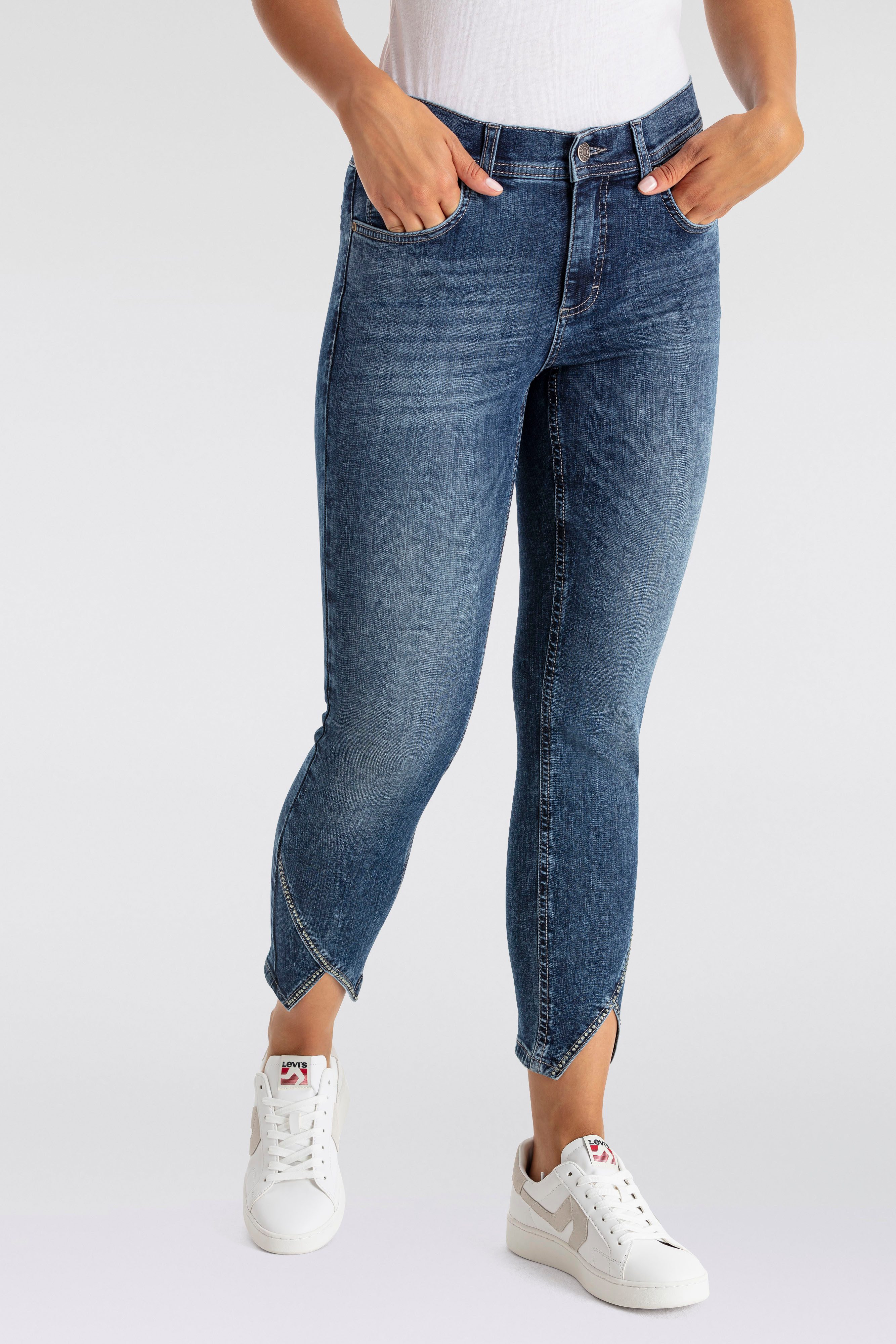 ANGELS 7/8-Jeans Ornella mit Strassteinchen am günstig online kaufen