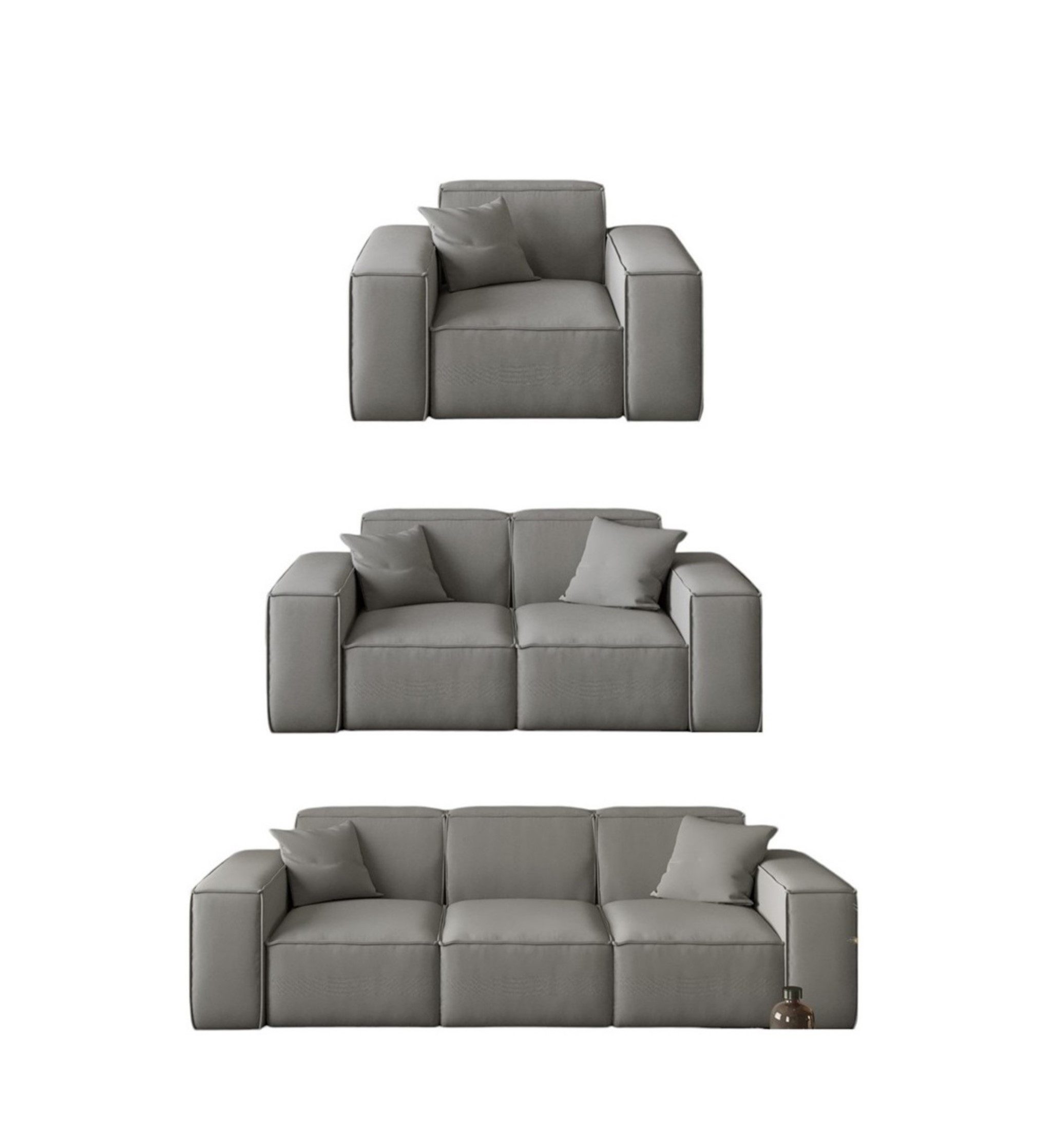 Fun Möbel Polstergarnitur Sofaset Designersofa CELES günstig online kaufen