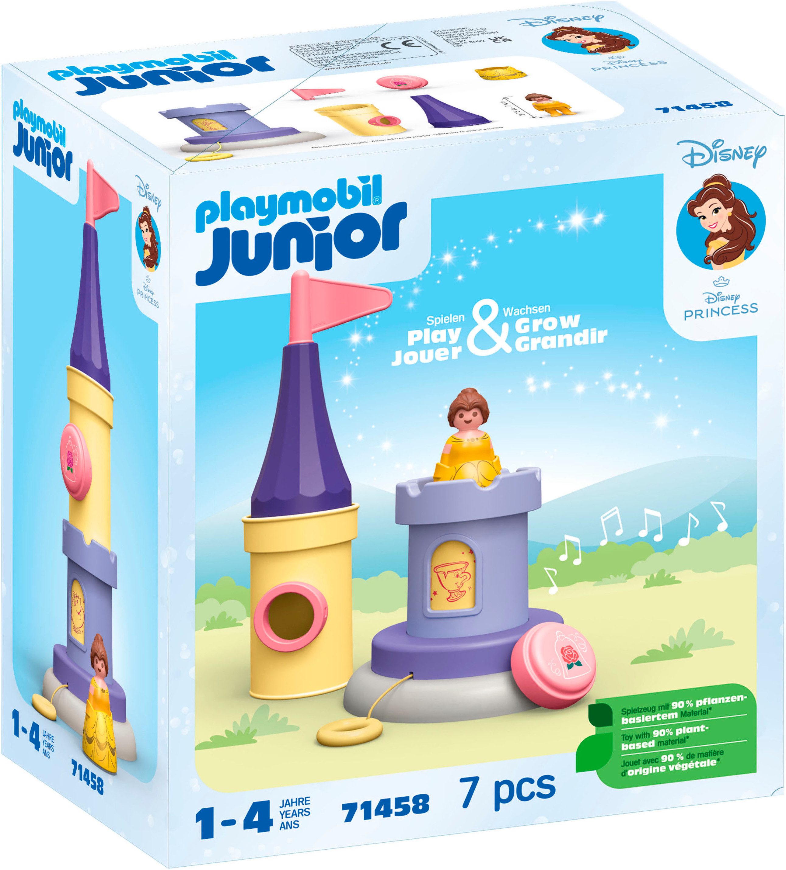 Playmobil® Belles Spielturm mit Melodie (71458), JUNIOR & Disney Konstrukti günstig online kaufen