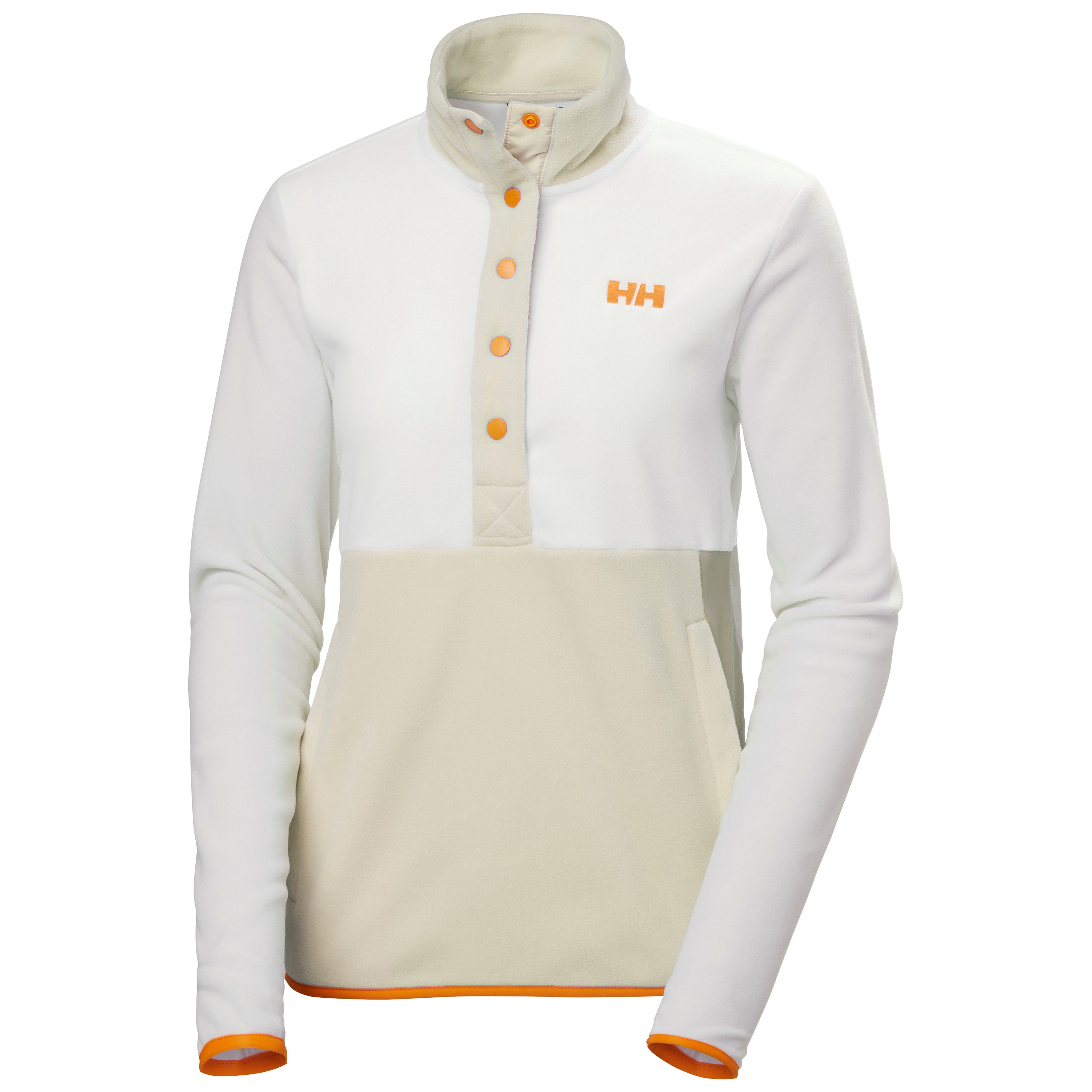 Helly Hansen Fleecepullover W DAYBREAKER SNAP PULLOVER Colorblocking Look, sportlicher Stil, für Outdoormode und Streetwear