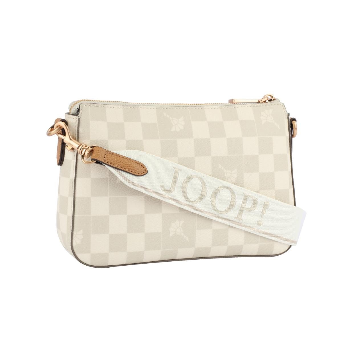 JOOP! Schultertasche Piazza Diletta Jasmina Shoulderbag Shz Schultertasche (ein Stück, 1-tlg., ca. B/H/T 24/15/6 cm), Logoschriftzug auf der Vorderseite